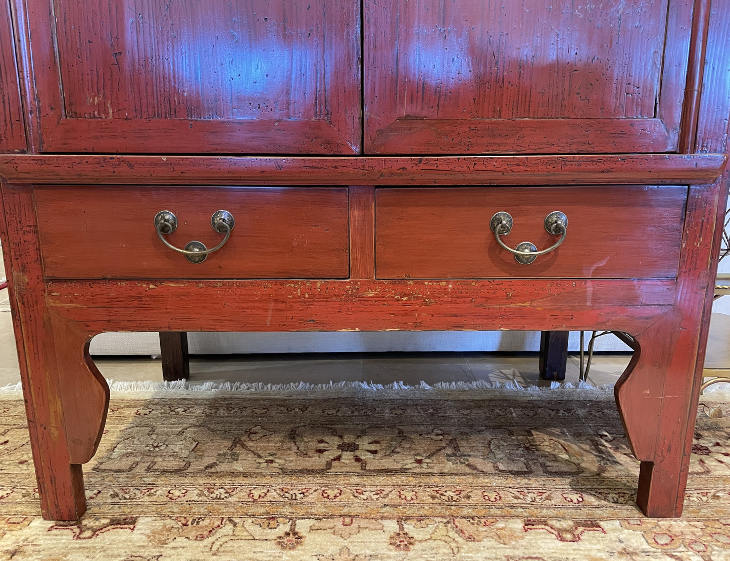 Reproduction Chinese Wedding Cabinet/Television Armoire (0A9008)