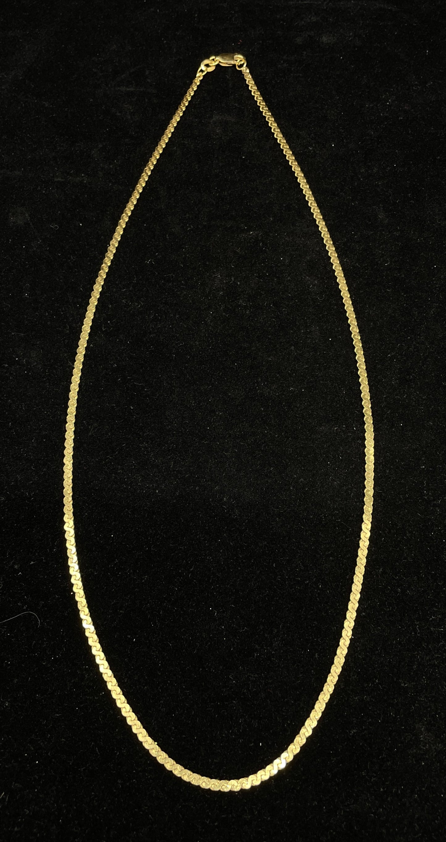 10K Gold Chain, S-Link (0IM009)