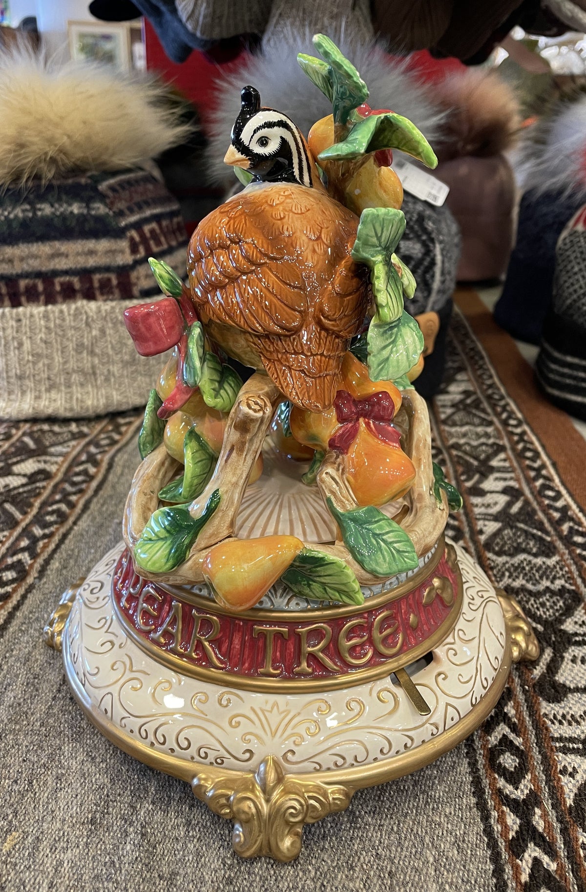 Fitz and Floyd 12 Days of Christmas Partridge in a Pear Tree (0Q700B)