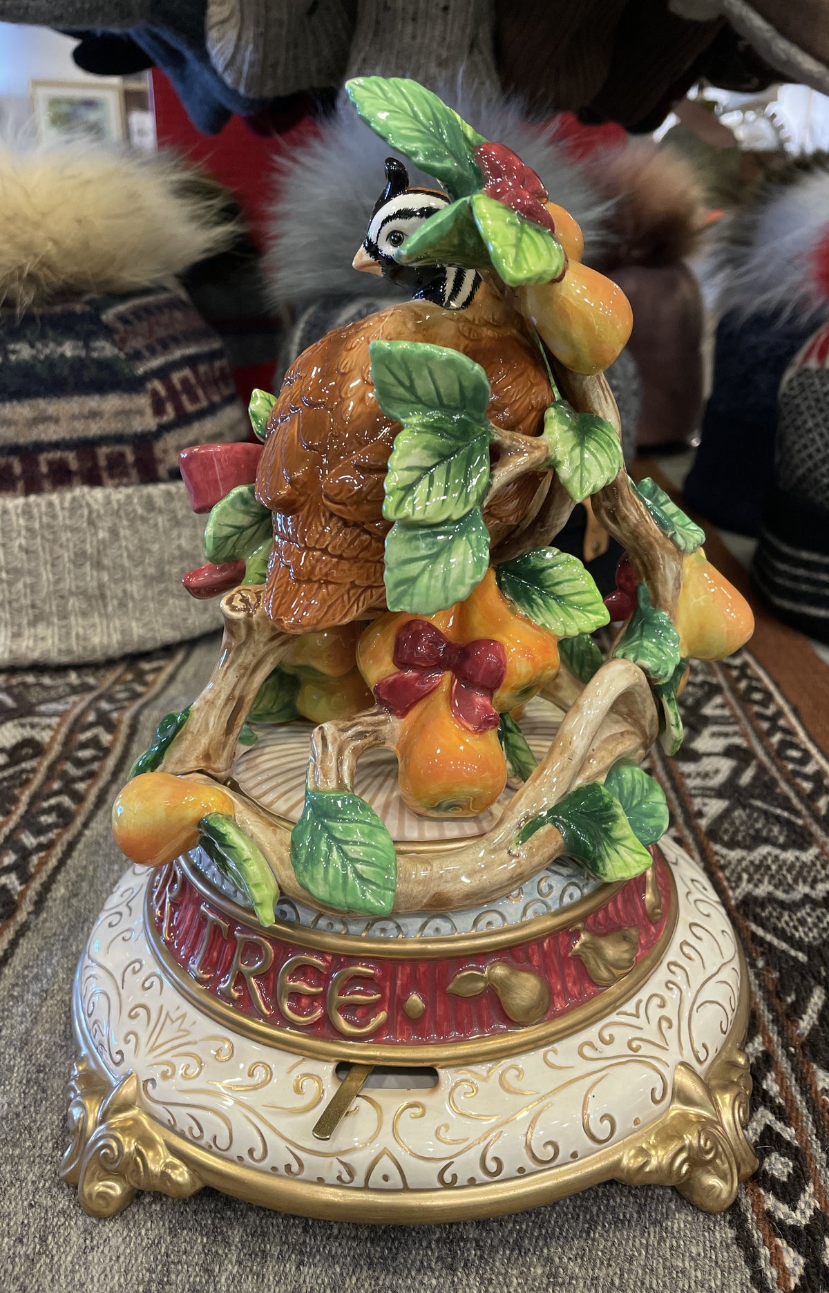 Fitz and Floyd 12 Days of Christmas Partridge in a Pear Tree (0Q700B)