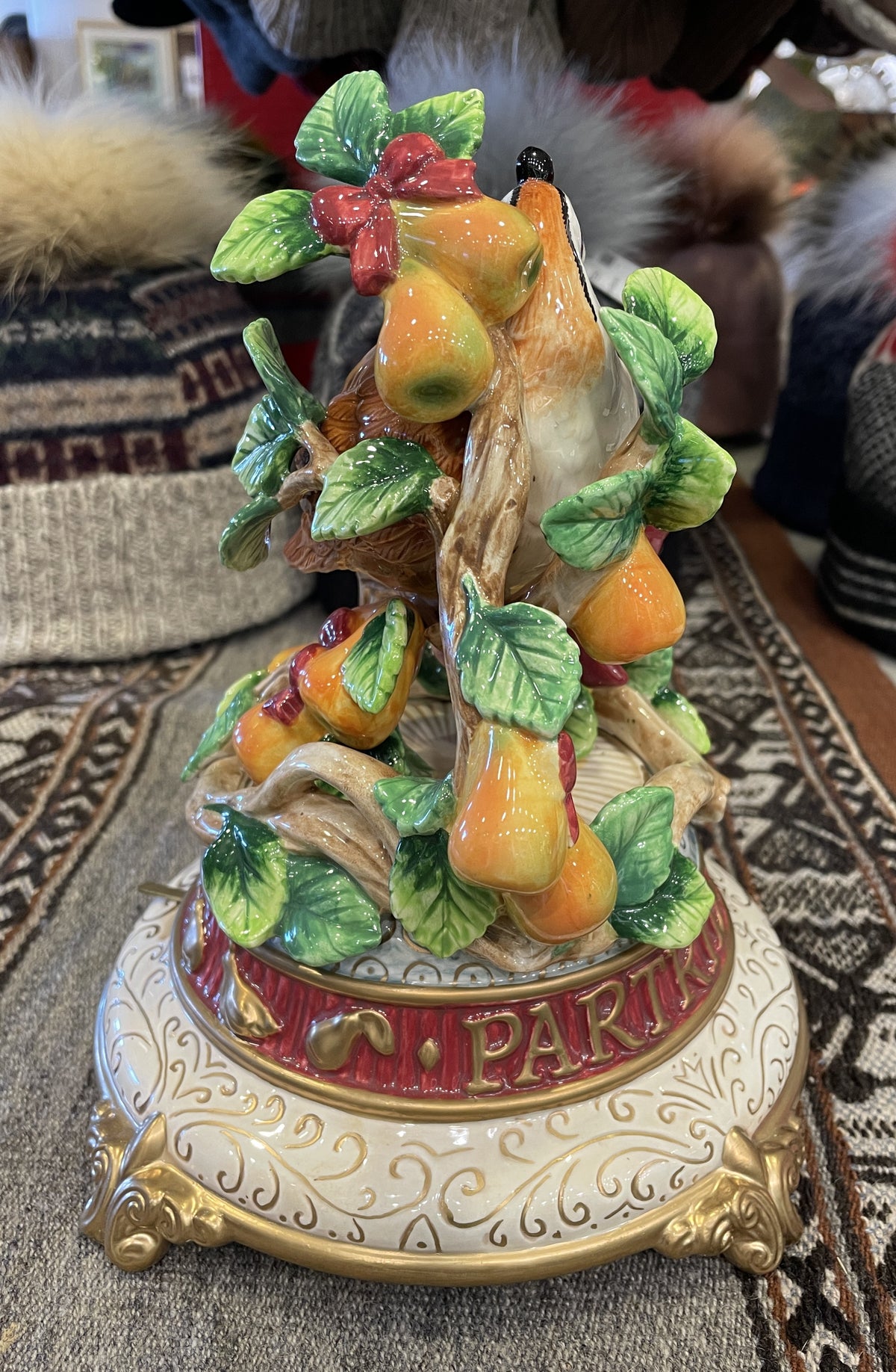 Fitz and Floyd 12 Days of Christmas Partridge in a Pear Tree (0Q700B)