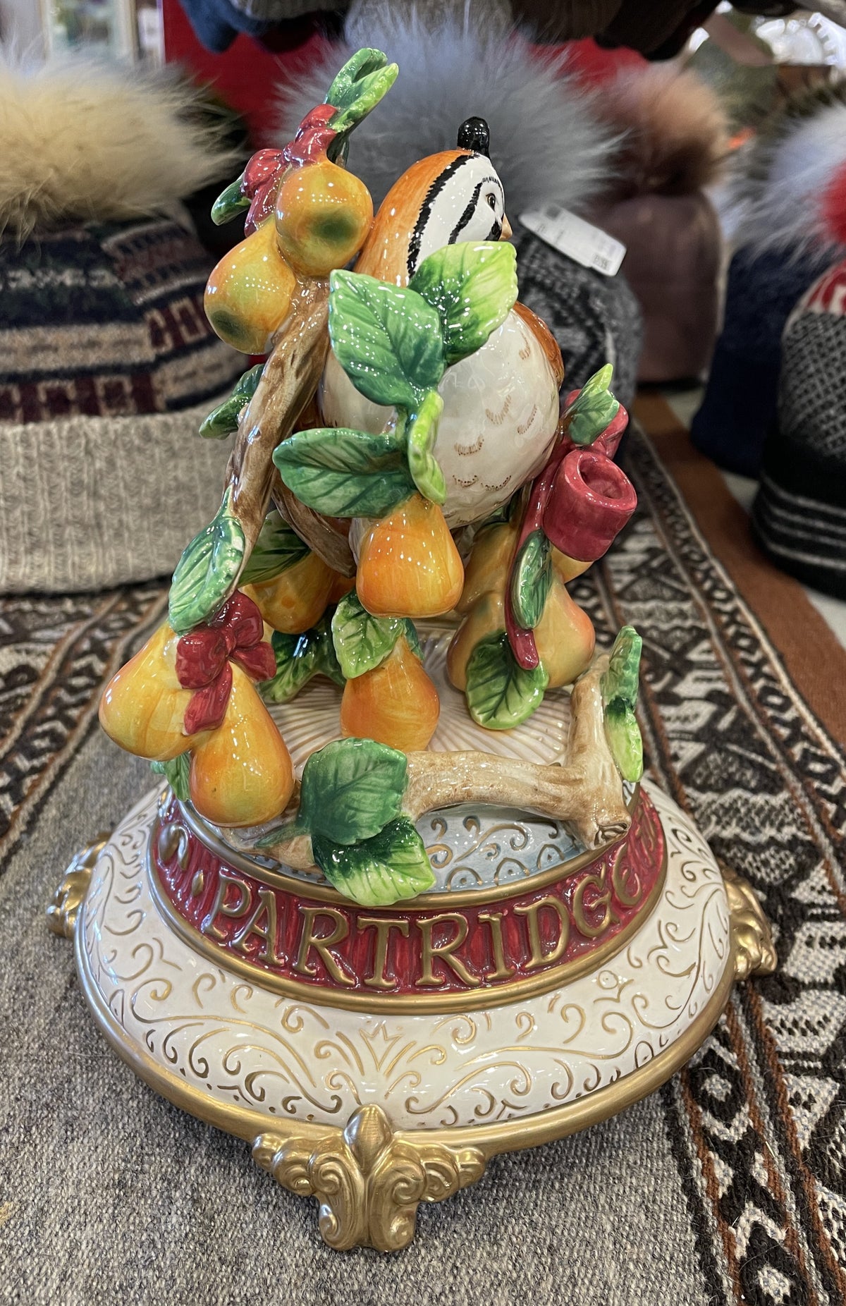 Fitz and Floyd 12 Days of Christmas Partridge in a Pear Tree (0Q700B)