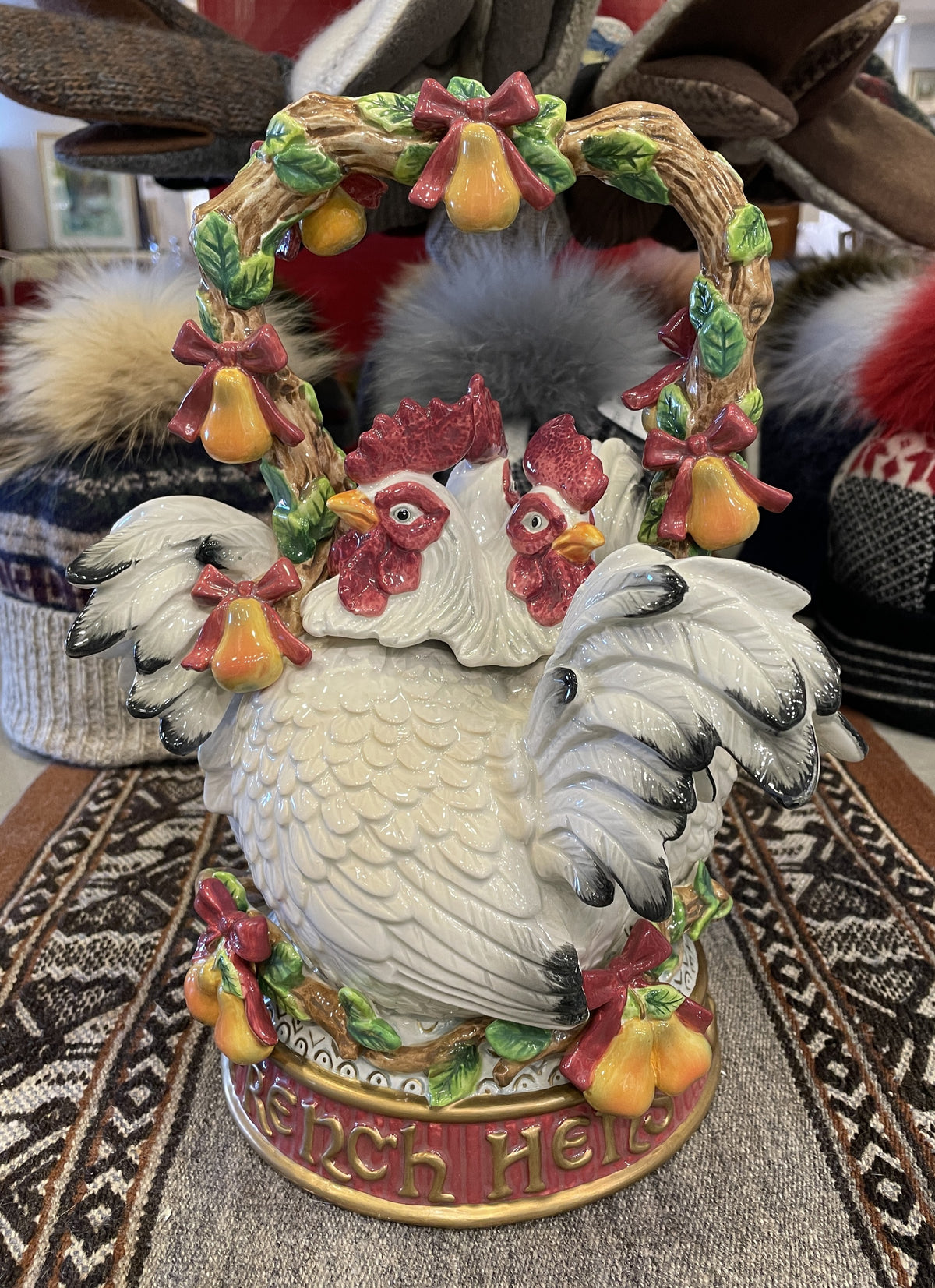Fitz and Floyd 12 Days of Christmas 3 French Hens (0Q7008)