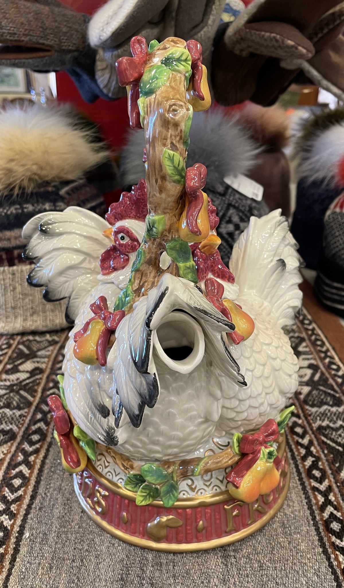 Fitz and Floyd 12 Days of Christmas 3 French Hens (0Q7008)