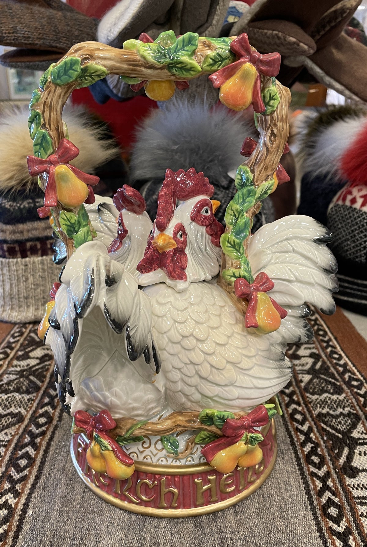 Fitz and Floyd 12 Days of Christmas 3 French Hens (0Q7008)
