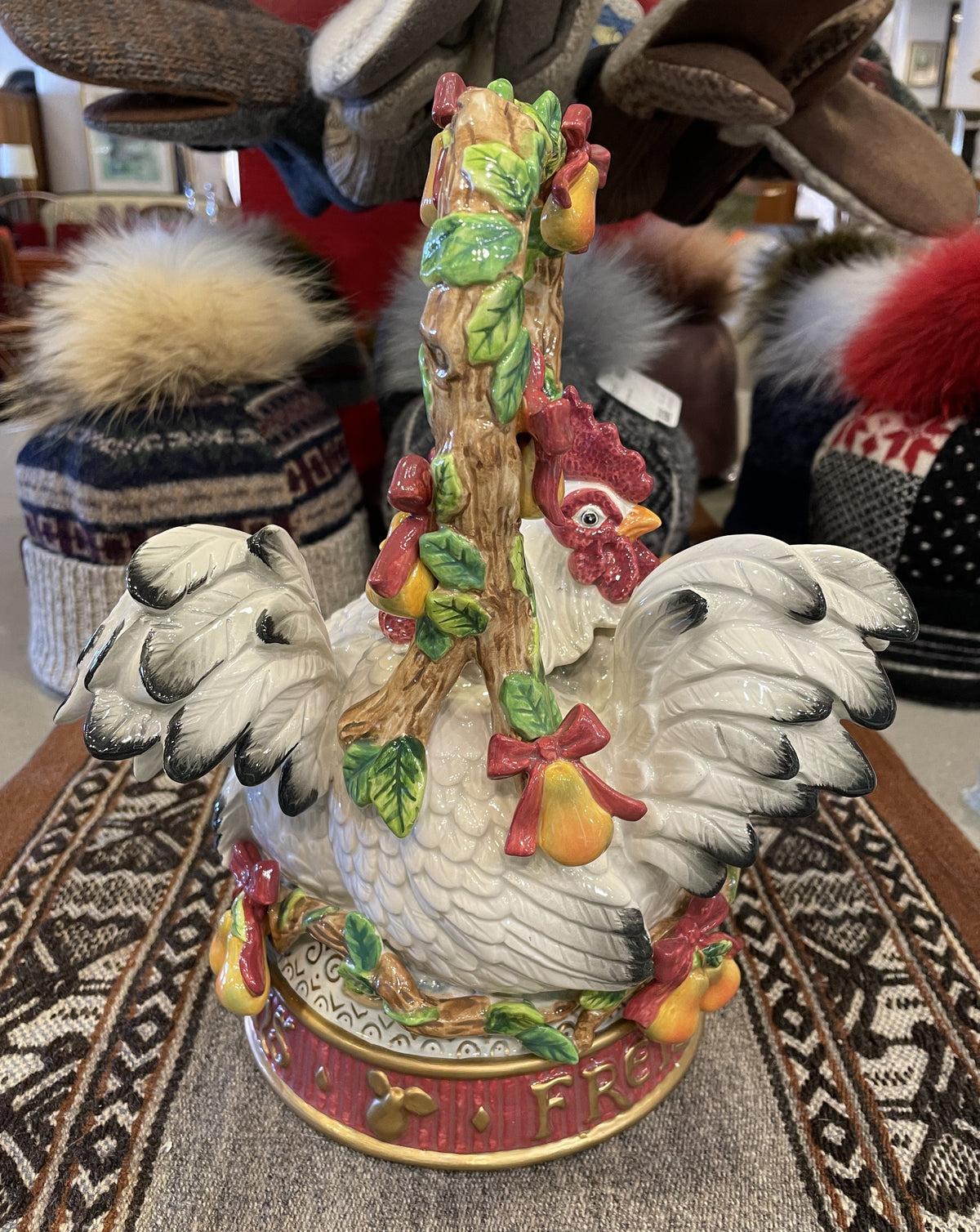 Fitz and Floyd 12 Days of Christmas 3 French Hens (0Q7008)