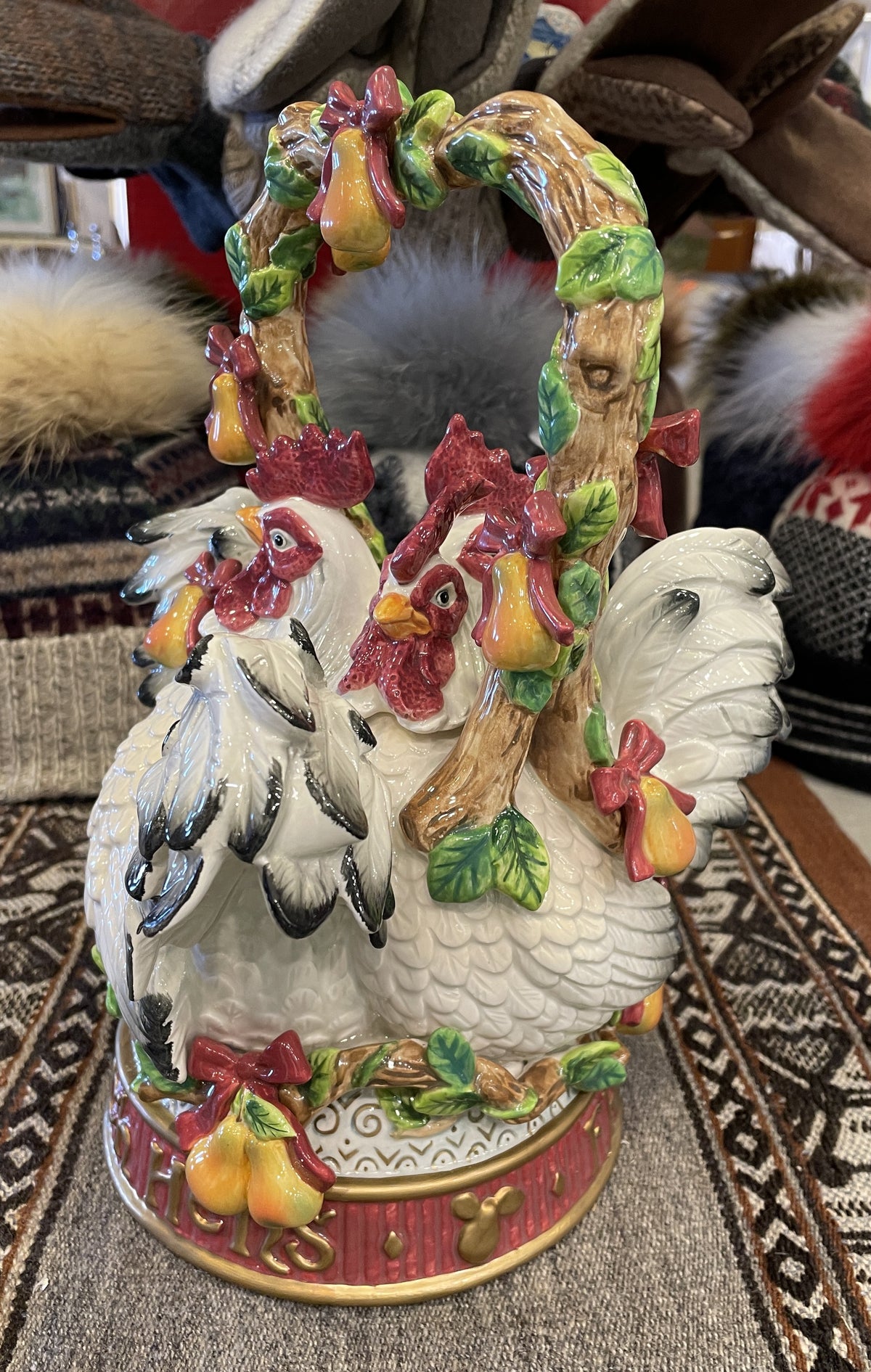 Fitz and Floyd 12 Days of Christmas 3 French Hens (0Q7008)