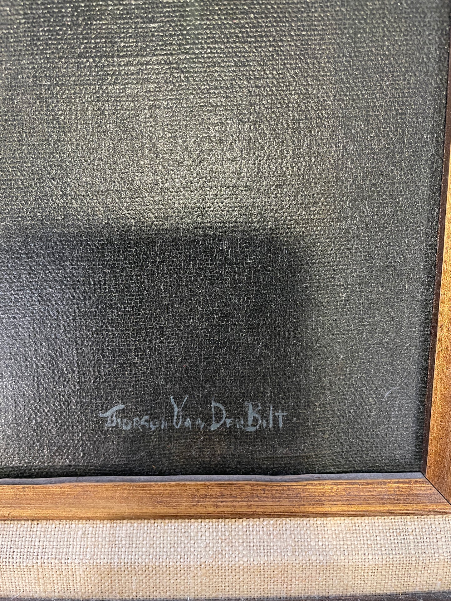 Oil on Canvas "Amish Girl", Signed T. Van Der Bilt (0JL01A)