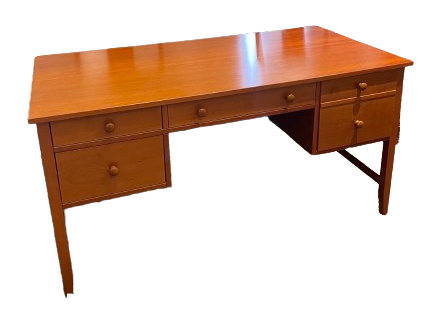 Shaker Style Executive Desk in Cherry Finish (0EA00F)
