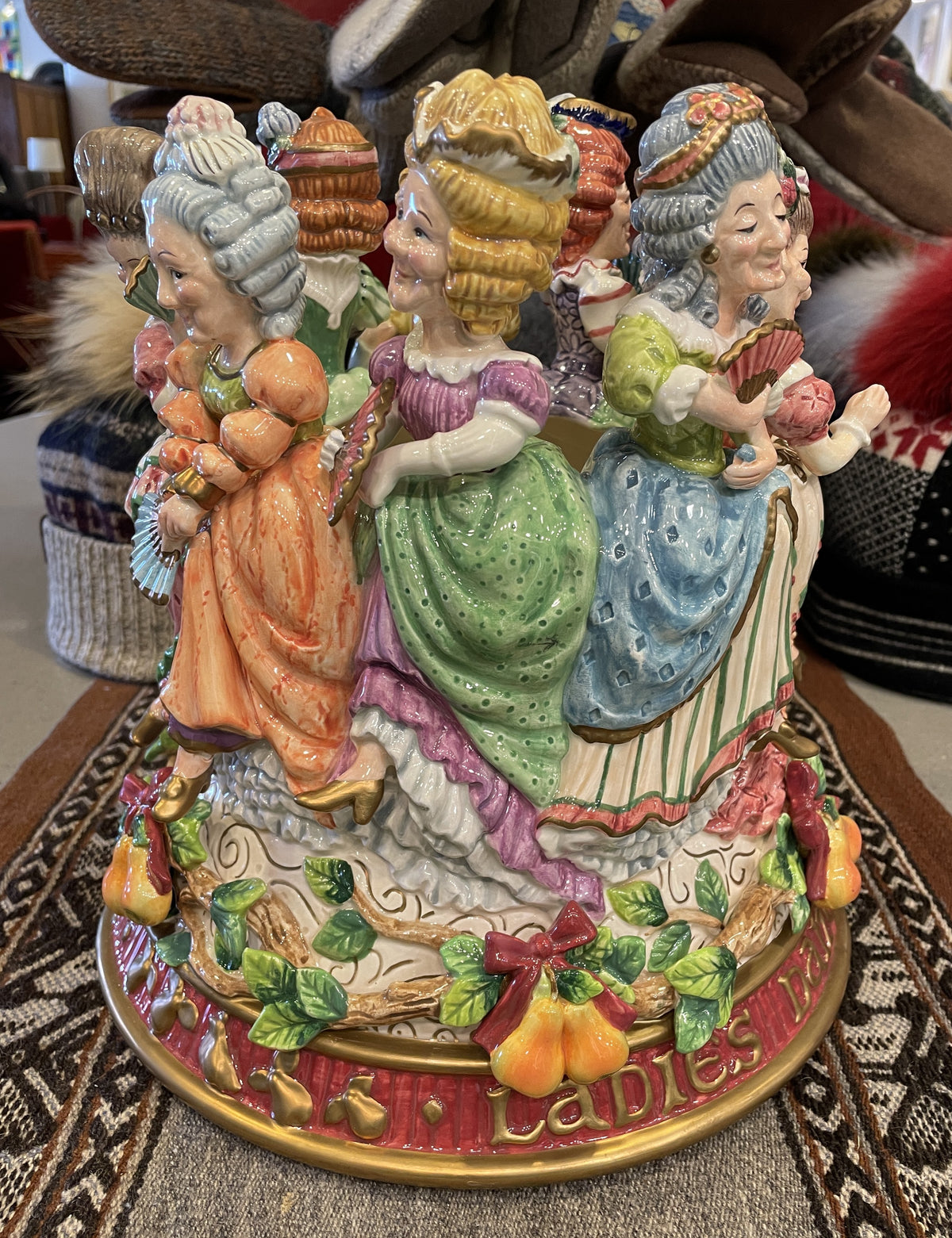Fitz and Floyd 12 Days of Christmas 9 Ladies Dancing (0Q7006)