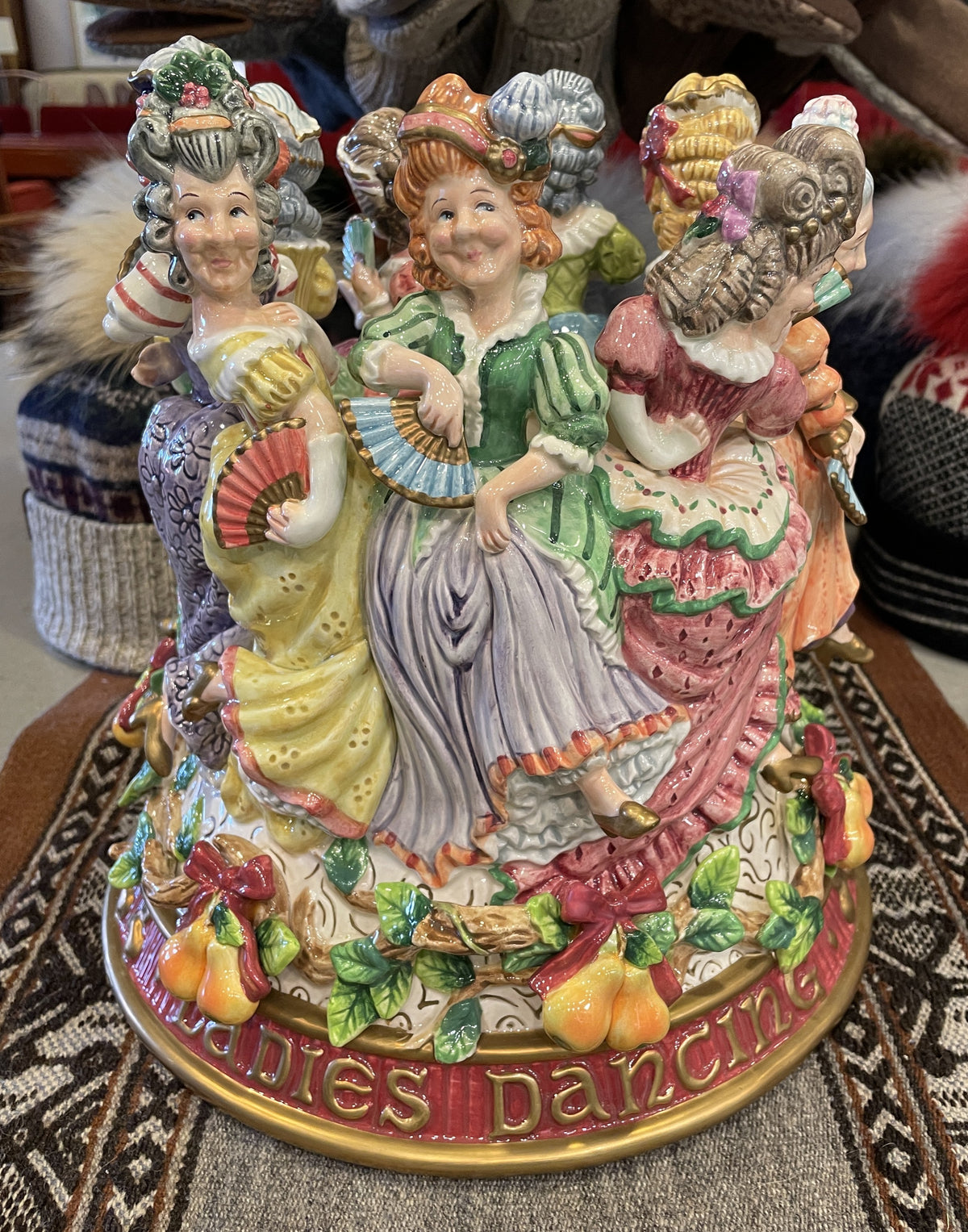 Fitz and Floyd 12 Days of Christmas 9 Ladies Dancing (0Q7006)