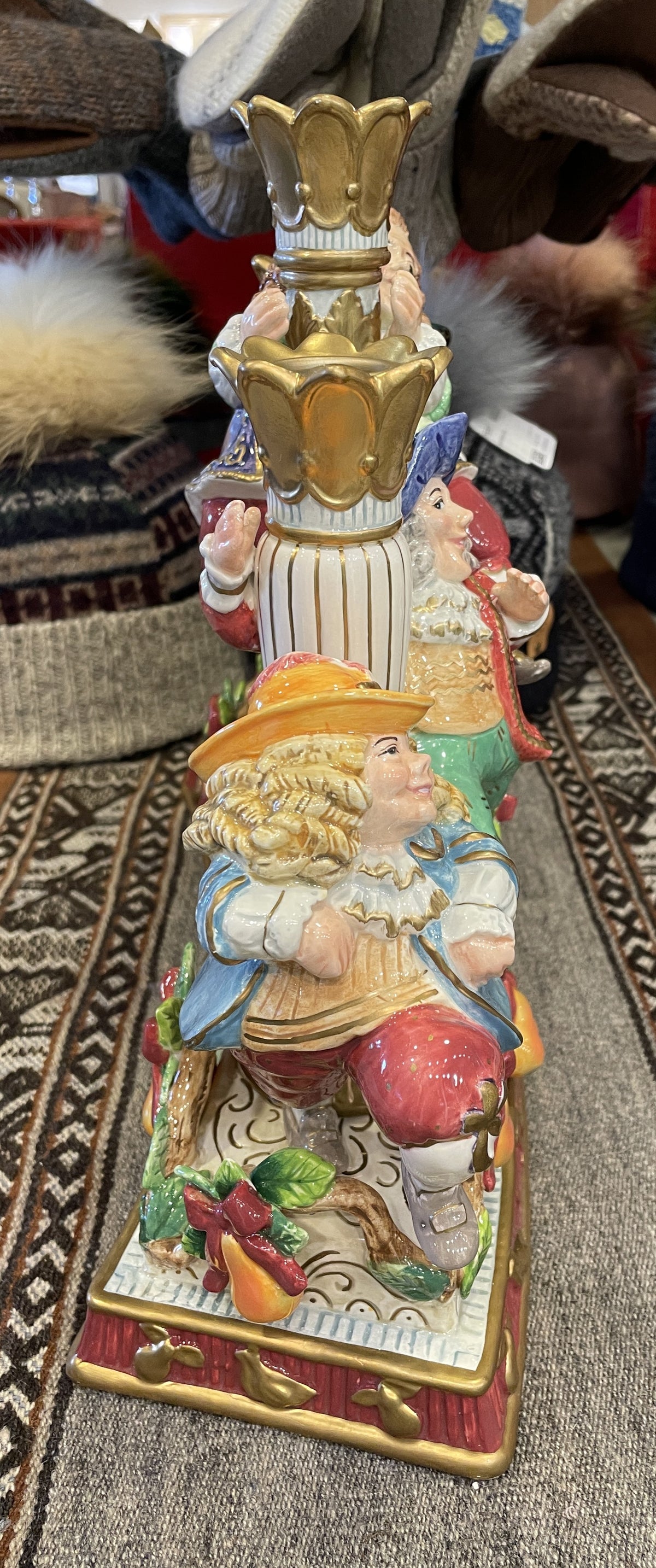 Fitz and Floyd 12 Days of Christmas 10 Lords a Leaping (0Q7007)
