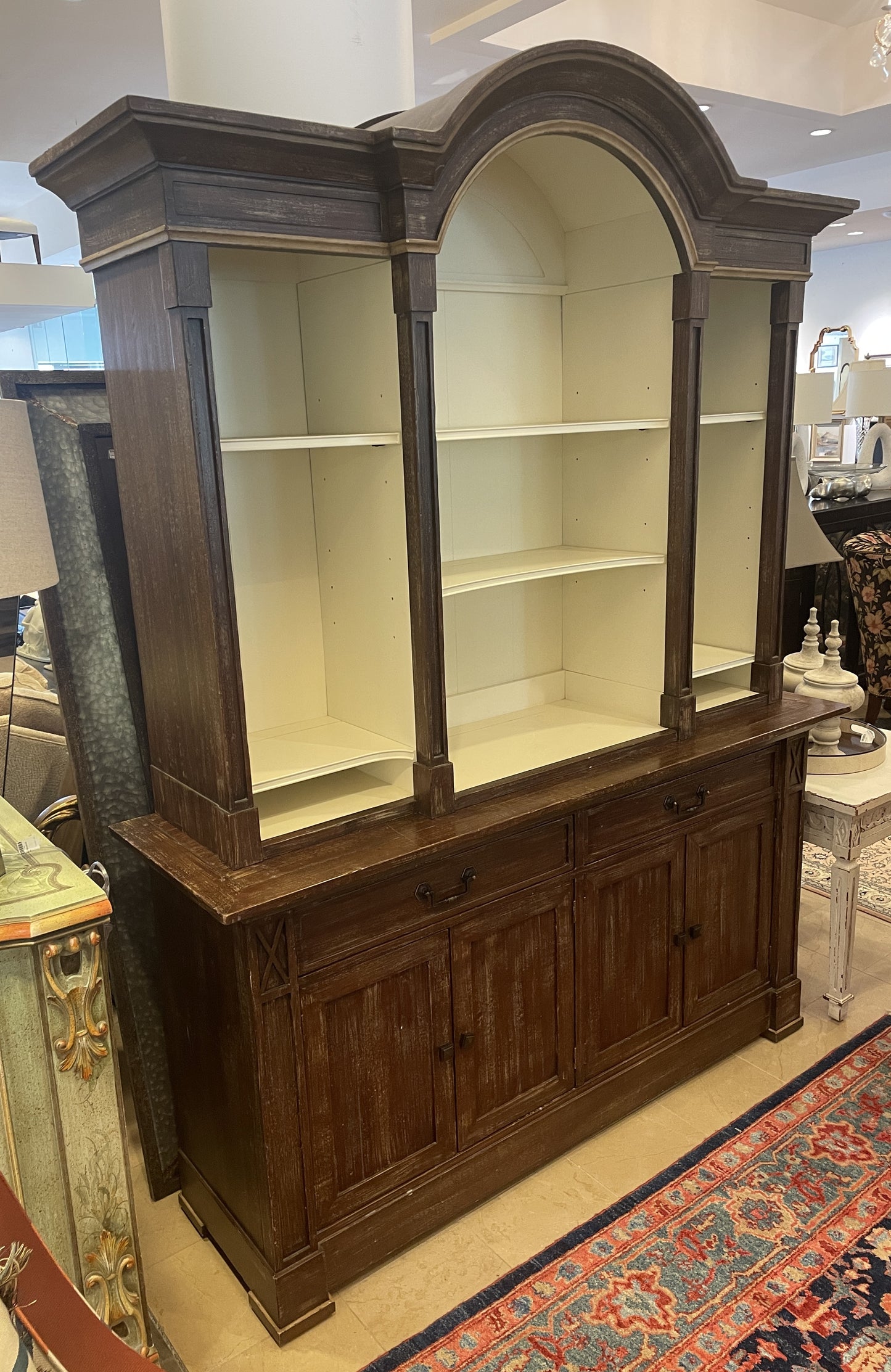 Harden Open Bookcase/Breakfront, Custom (01D01T)