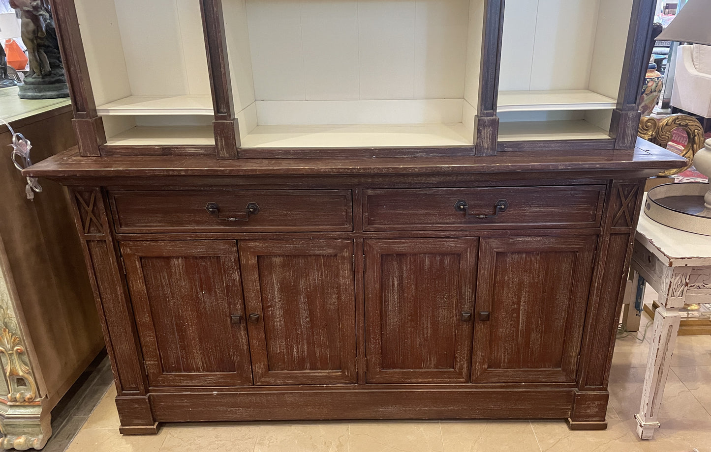 Harden Open Bookcase/Breakfront, Custom (01D01T)
