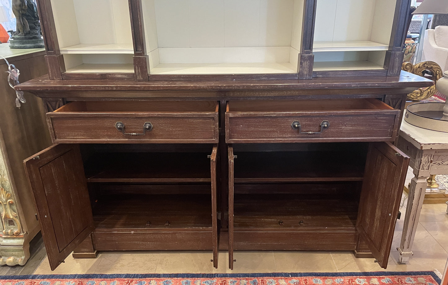 Harden Open Bookcase/Breakfront, Custom (01D01T)