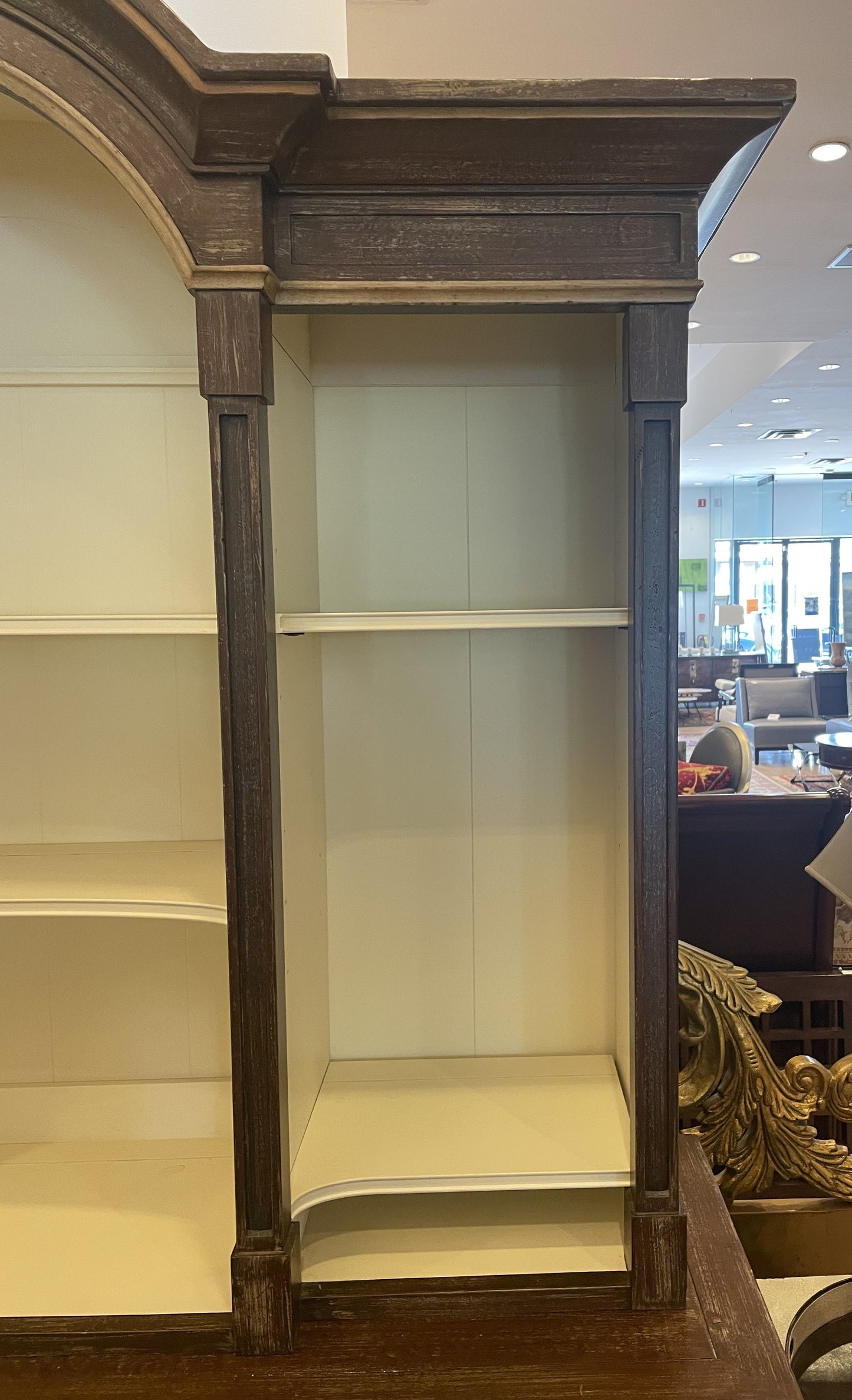 Harden Open Bookcase/Breakfront, Custom (01D01T)