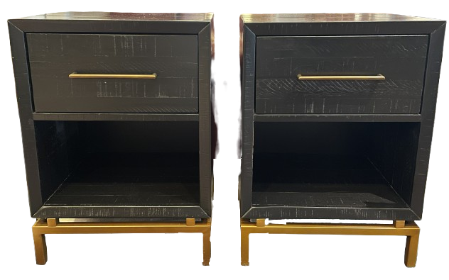 PR. West Elm Alexa Nightstands, AS IS (0EI007)