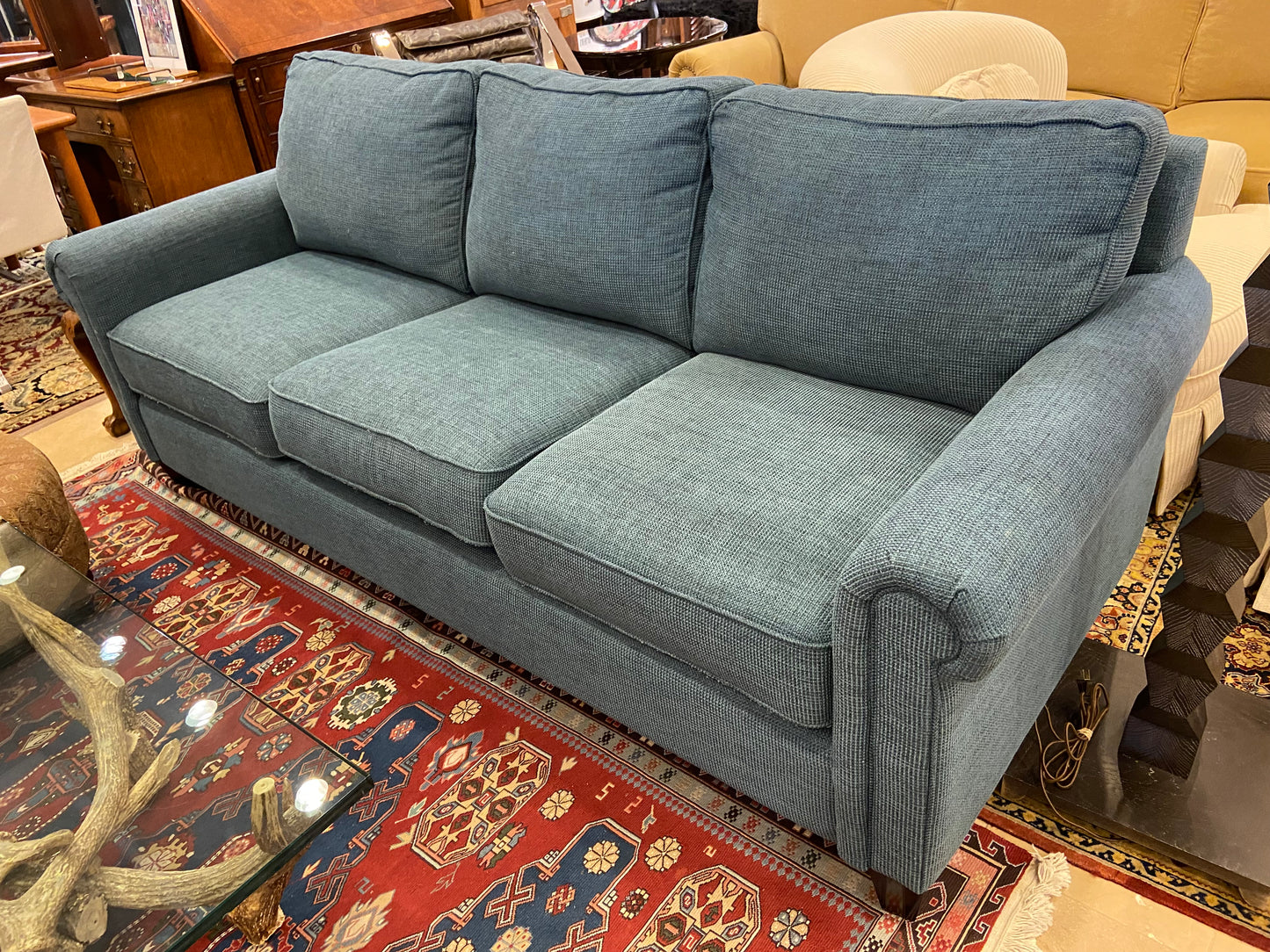 La-Z-Boy Blue Sofa (25925)