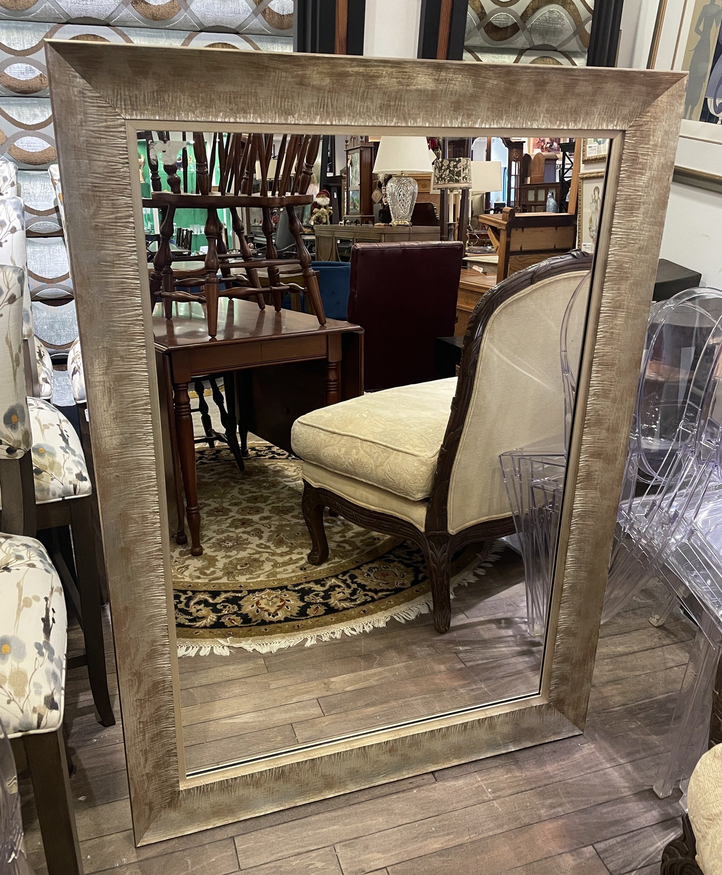 Ethan Allen Faux Finished Floor Mirror (0I600U)