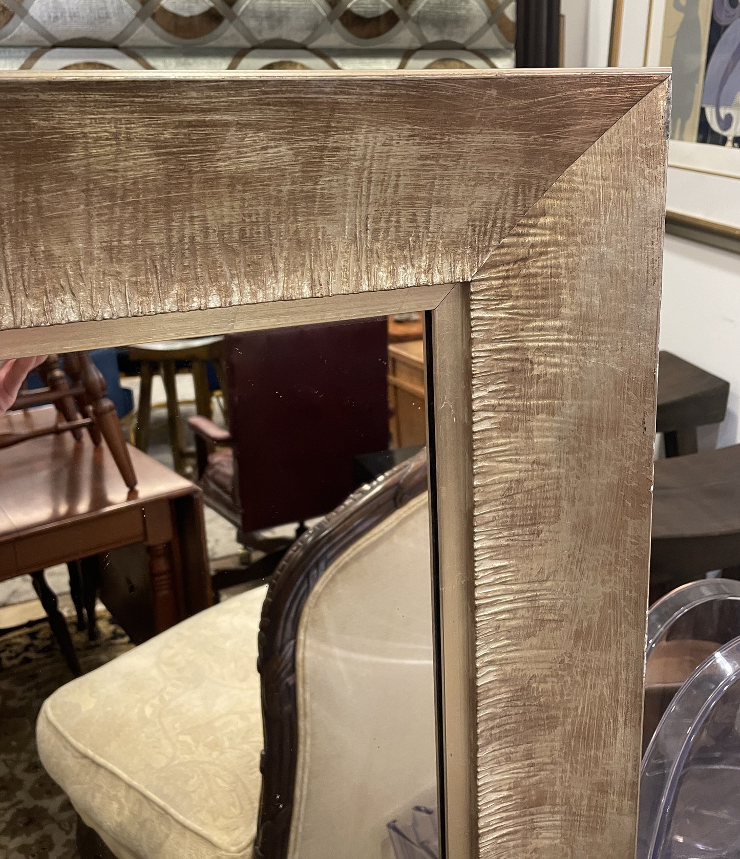 Ethan Allen Faux Finished Floor Mirror (0I600U)