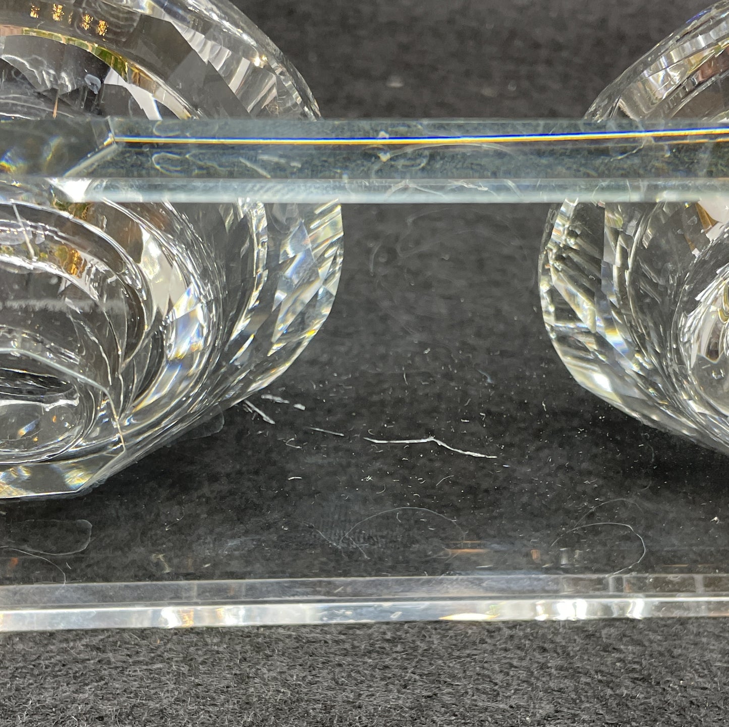 Crystal Diamond Trio Candlestick (0JL01F)