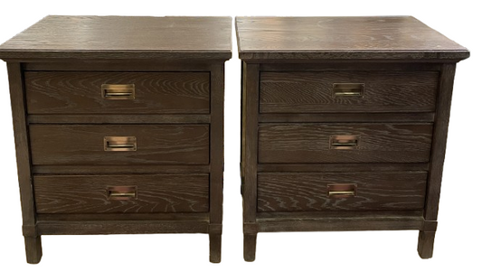 Stanley Nightstands, a pair AS IS