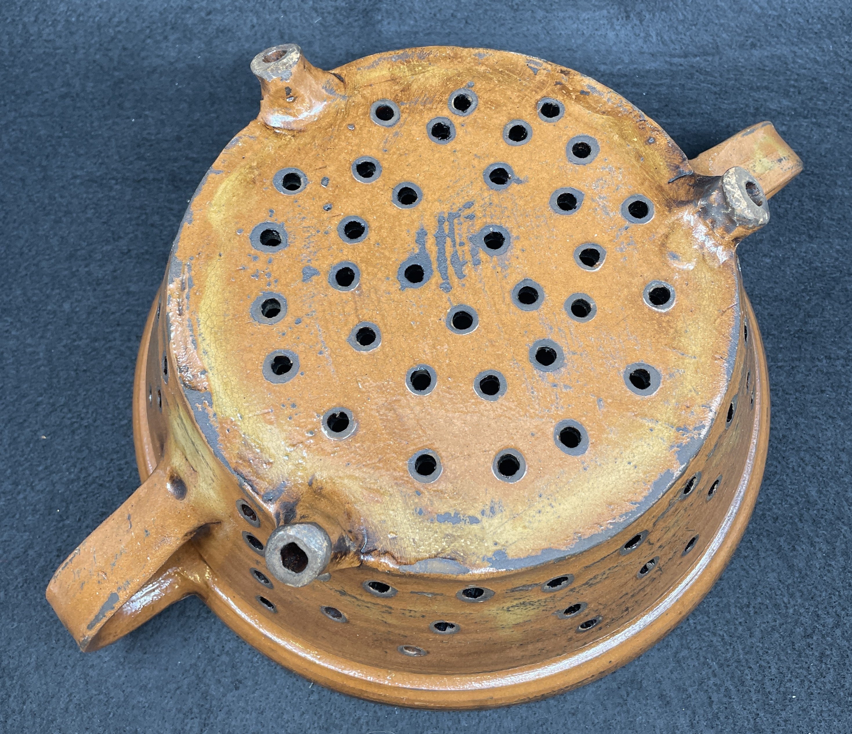 Antique French Terracotta Strainer (0JL01L) – The Perfect Thing