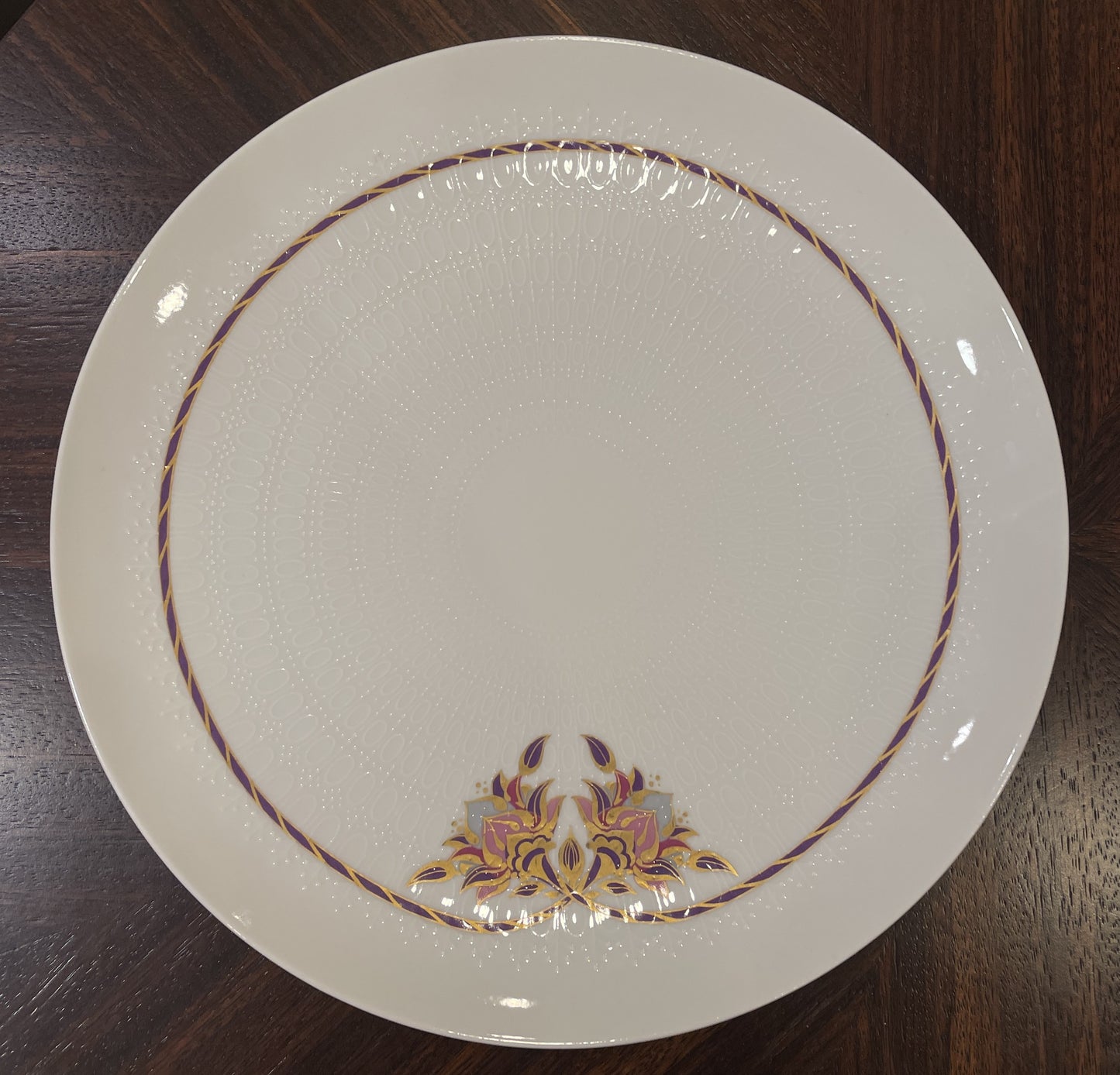 Rosenthal Romance Orchid Dinner Plates, set of 12 (0H600A)