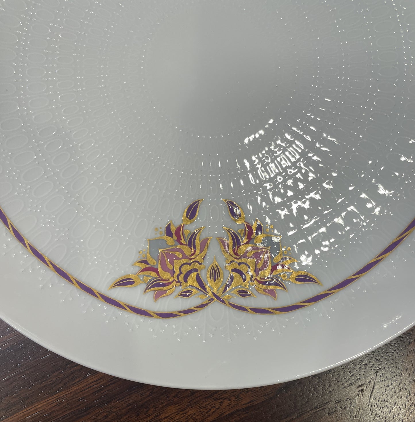 Rosenthal Romance Orchid Dinner Plates, set of 12 (0H600A)