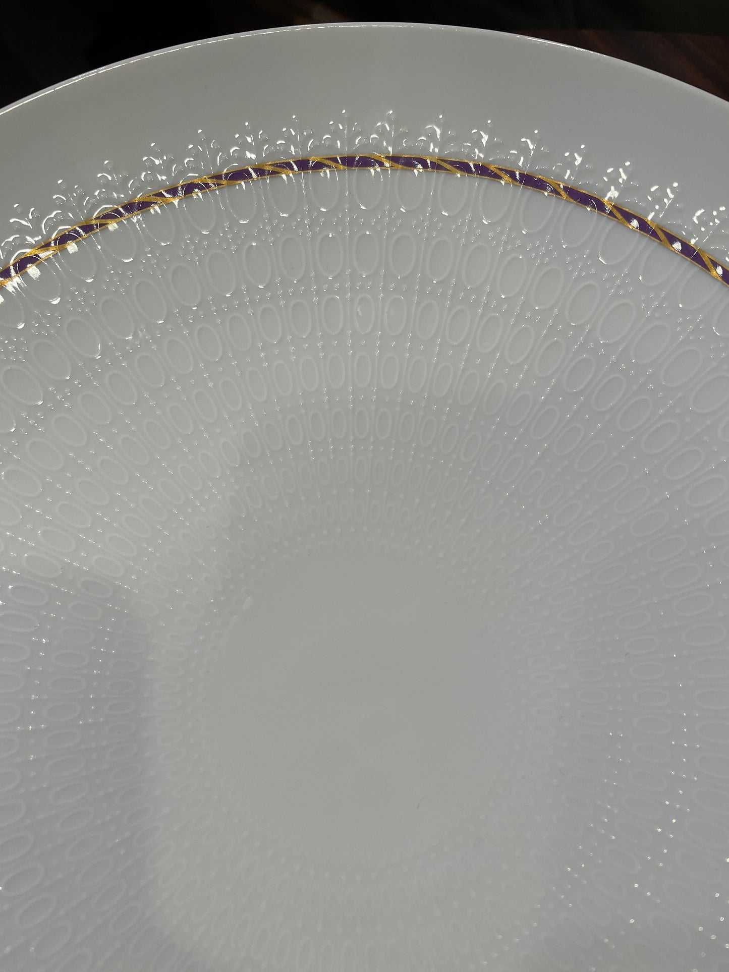 Rosenthal Romance Orchid Dinner Plates, set of 12 (0H600A)