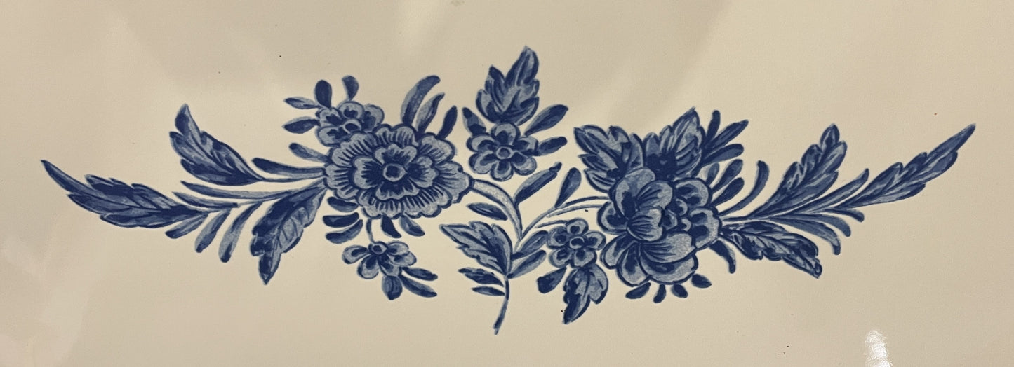 Tiffany Delft Blue Platter w/box (00P009)