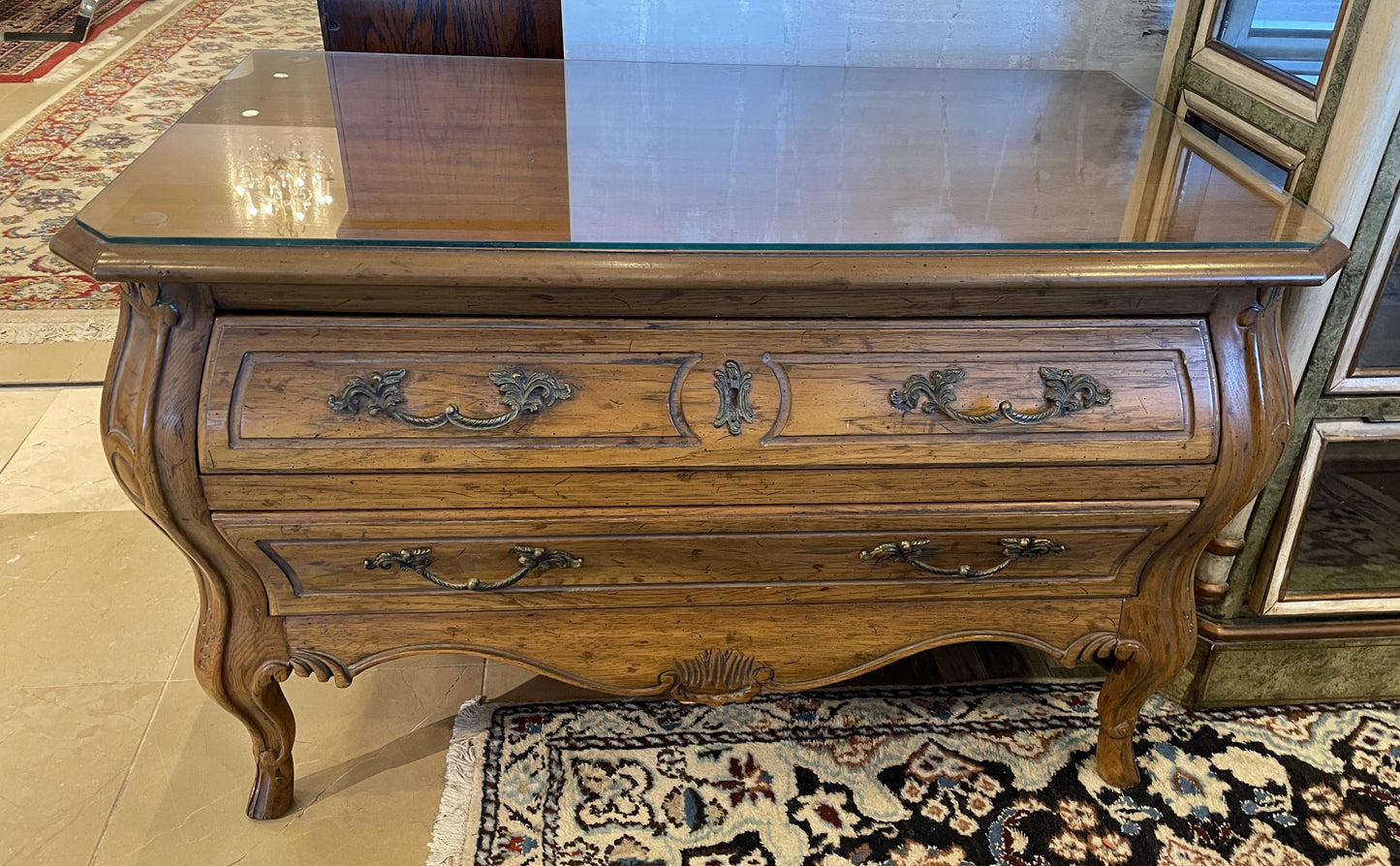 French Bombe Chest, Low Two Drawer (0MJ001)
