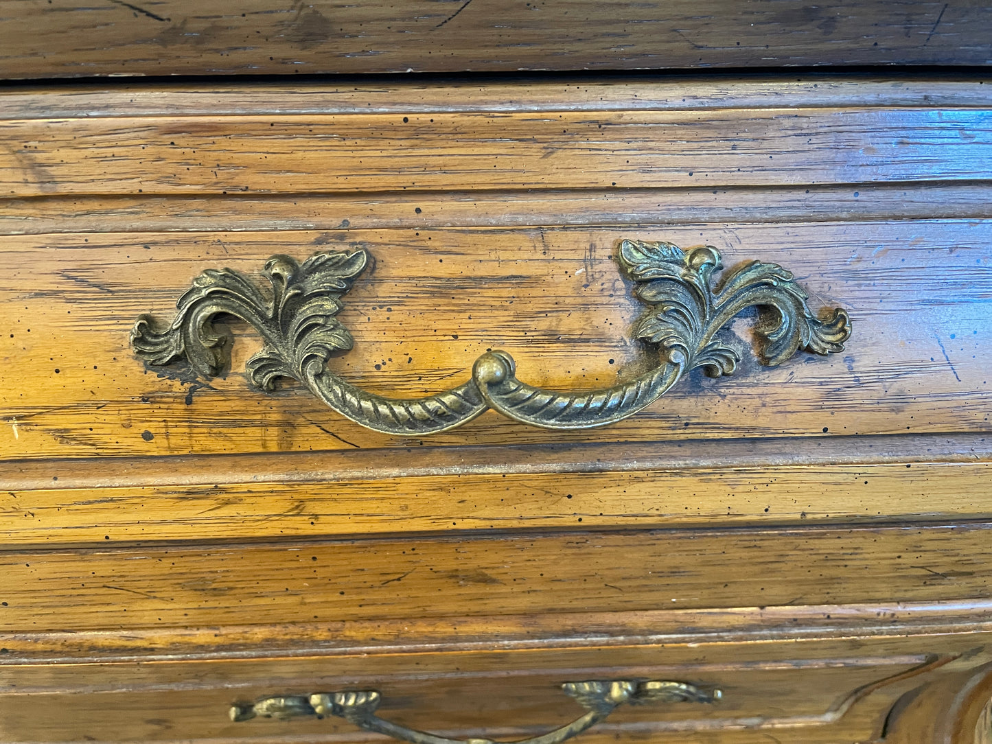 French Bombe Chest, Low Two Drawer (0MJ001)