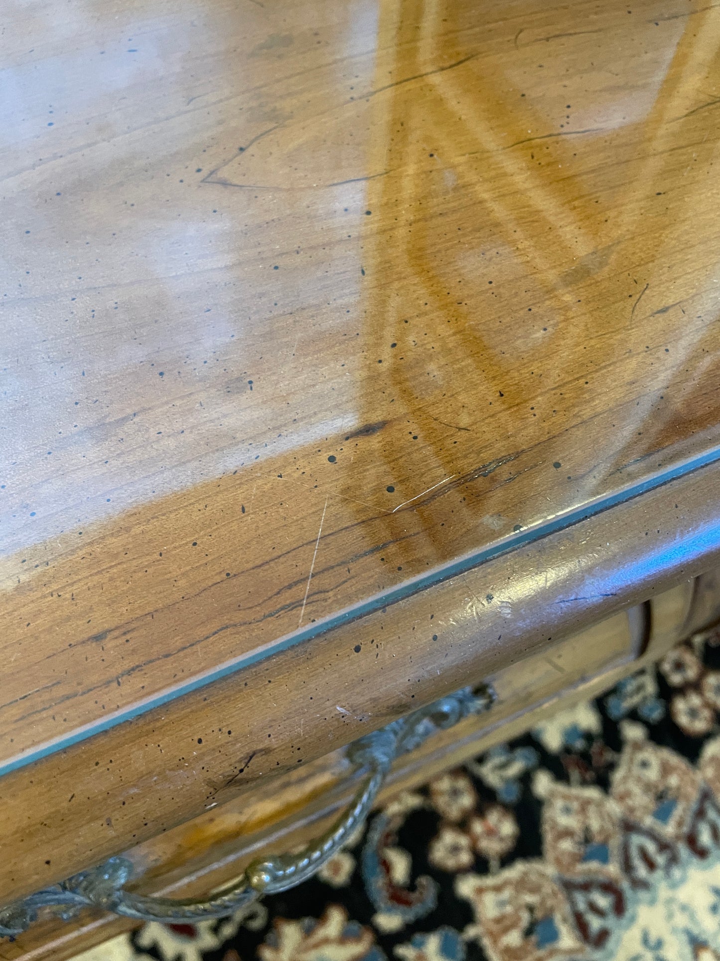 French Bombe Chest, Low Two Drawer (0MJ001)