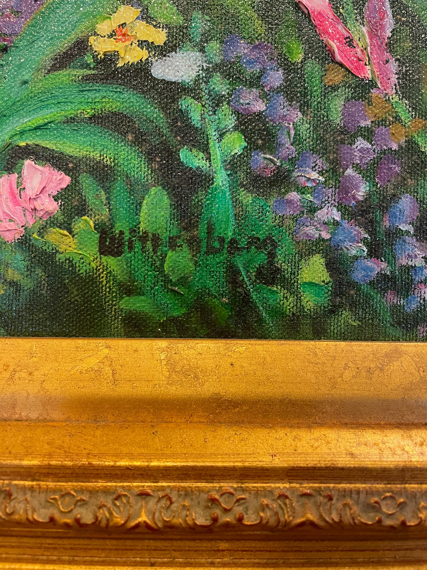 Jeanette Wittenberg, Oil on Canvas Field of Flowers (0I8006)