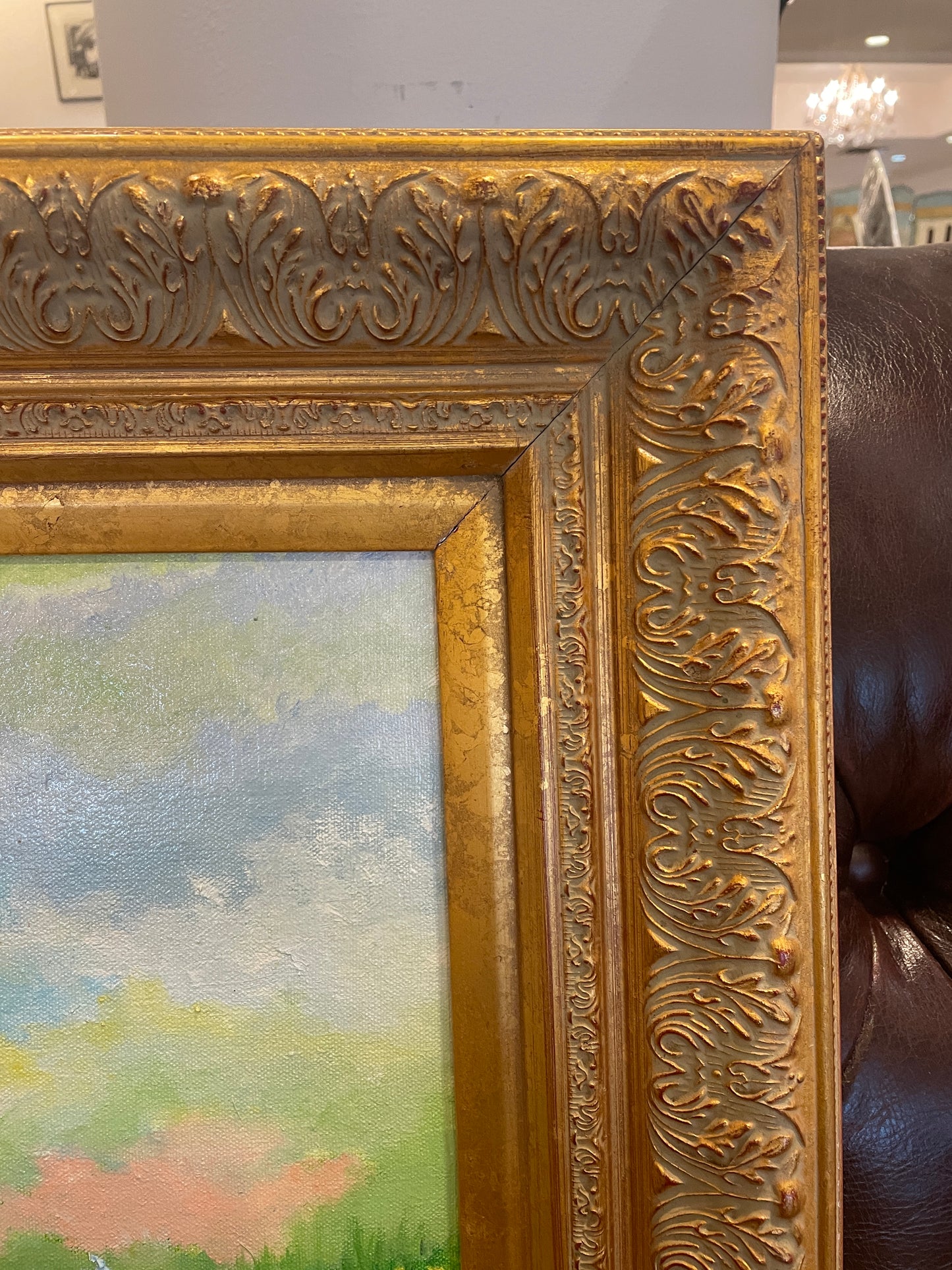 Jeanette Wittenberg, Oil on Canvas Field of Flowers (0I8006)