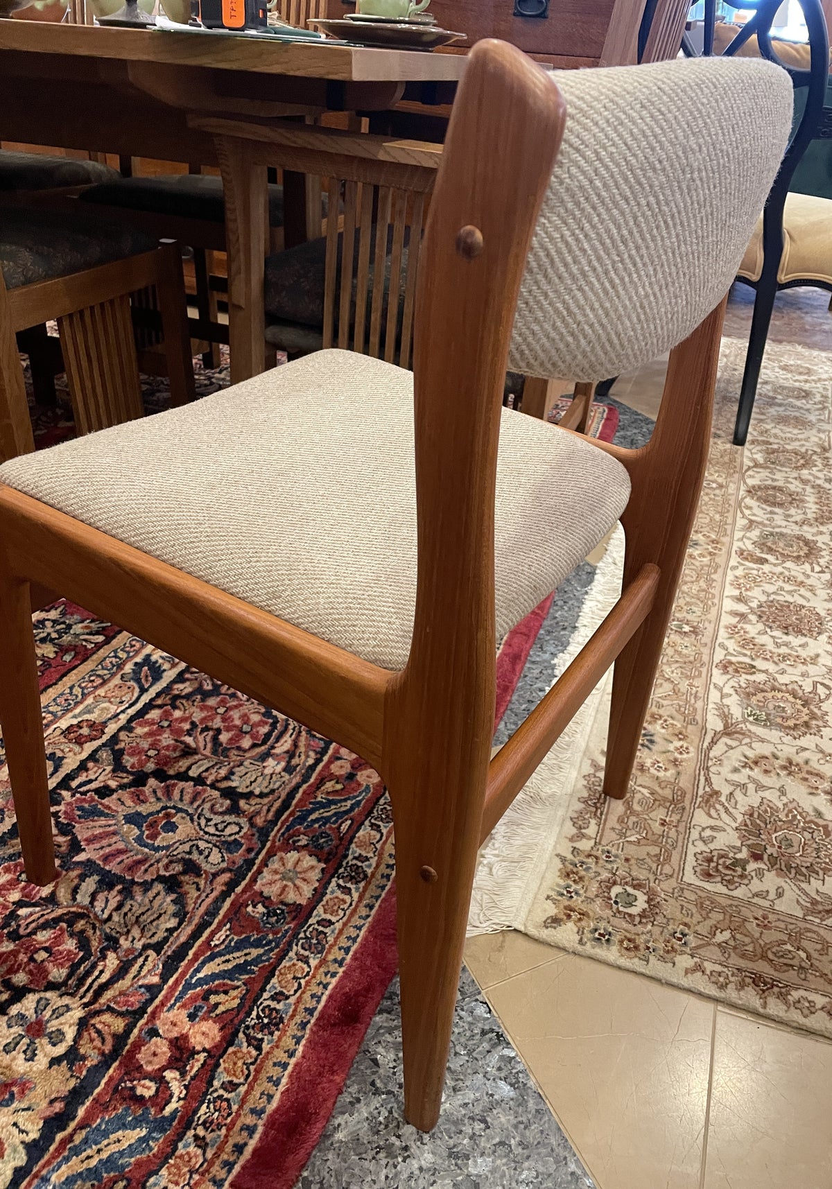 Mid Century Teak Chair, AS IS (Two available 0QG003)