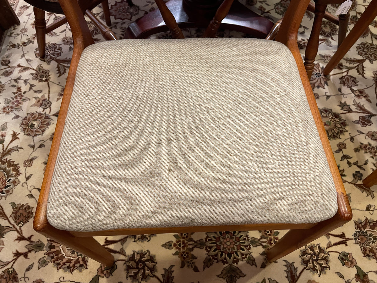 Mid Century Teak Chair, AS IS (Two available 0QG003)