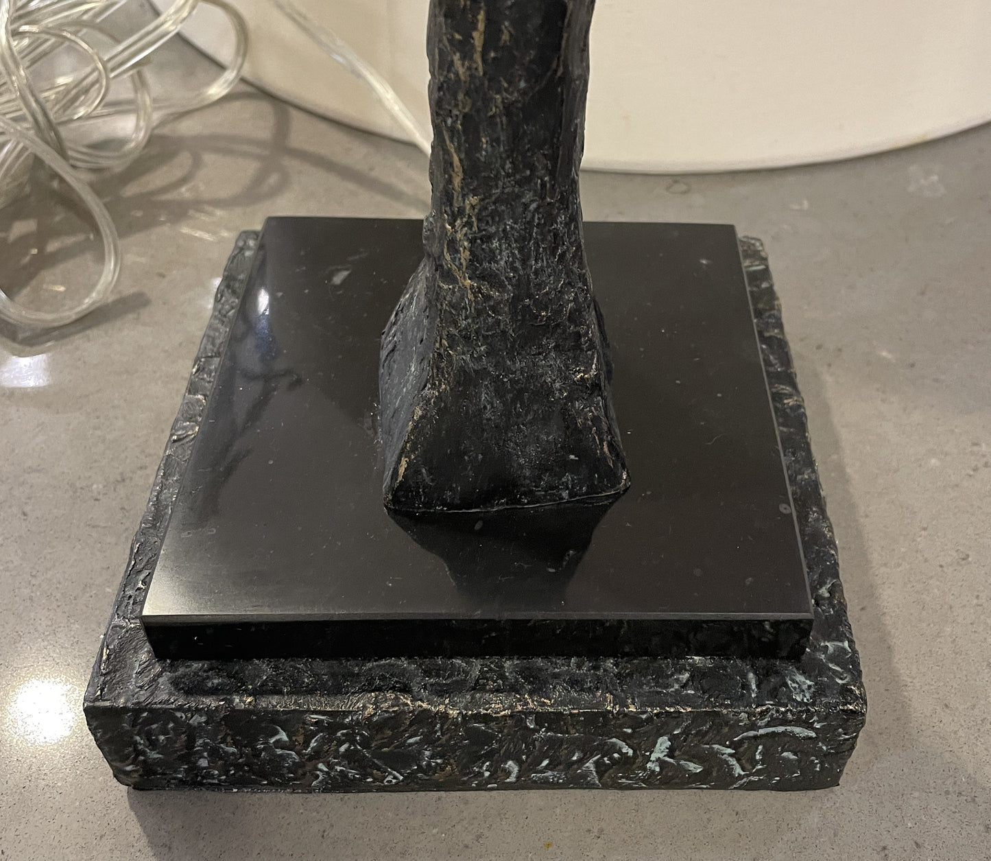 Wildwood "Artemis" and "Gertrude" Figural Buffet Lamps, a pair (0IV002)