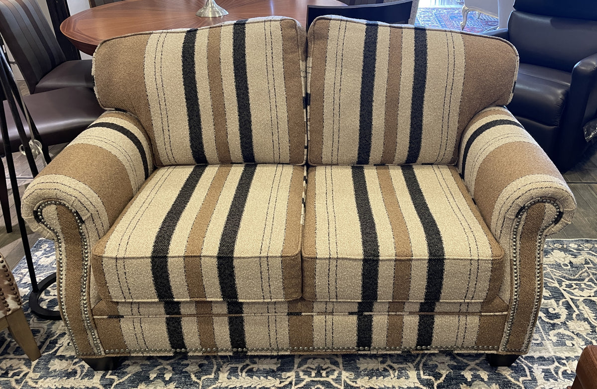Craftmaster Striped Loveseat (0NX00R)