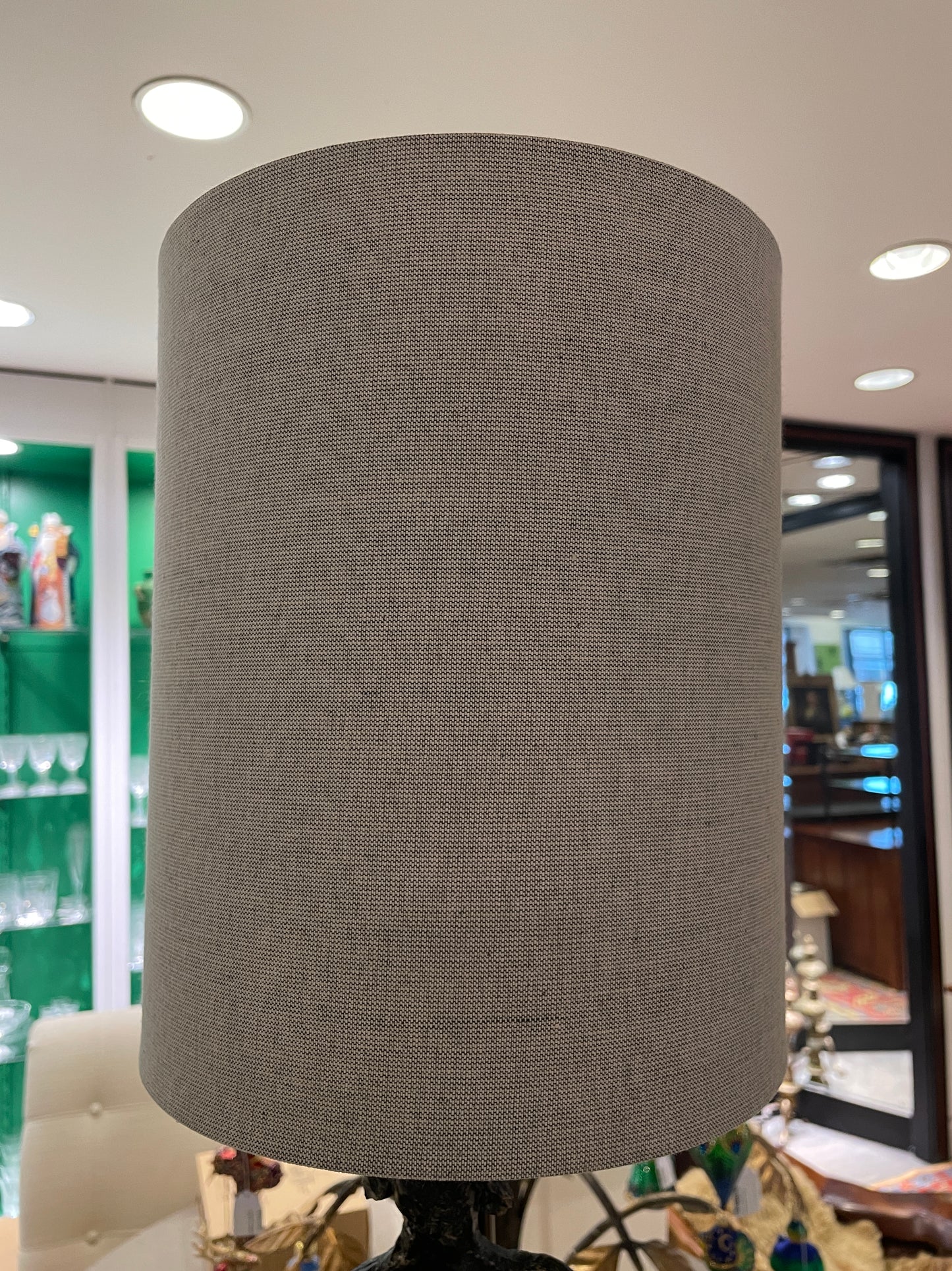 Wildwood "Artemis" and "Gertrude" Figural Buffet Lamps, a pair (0IV002)