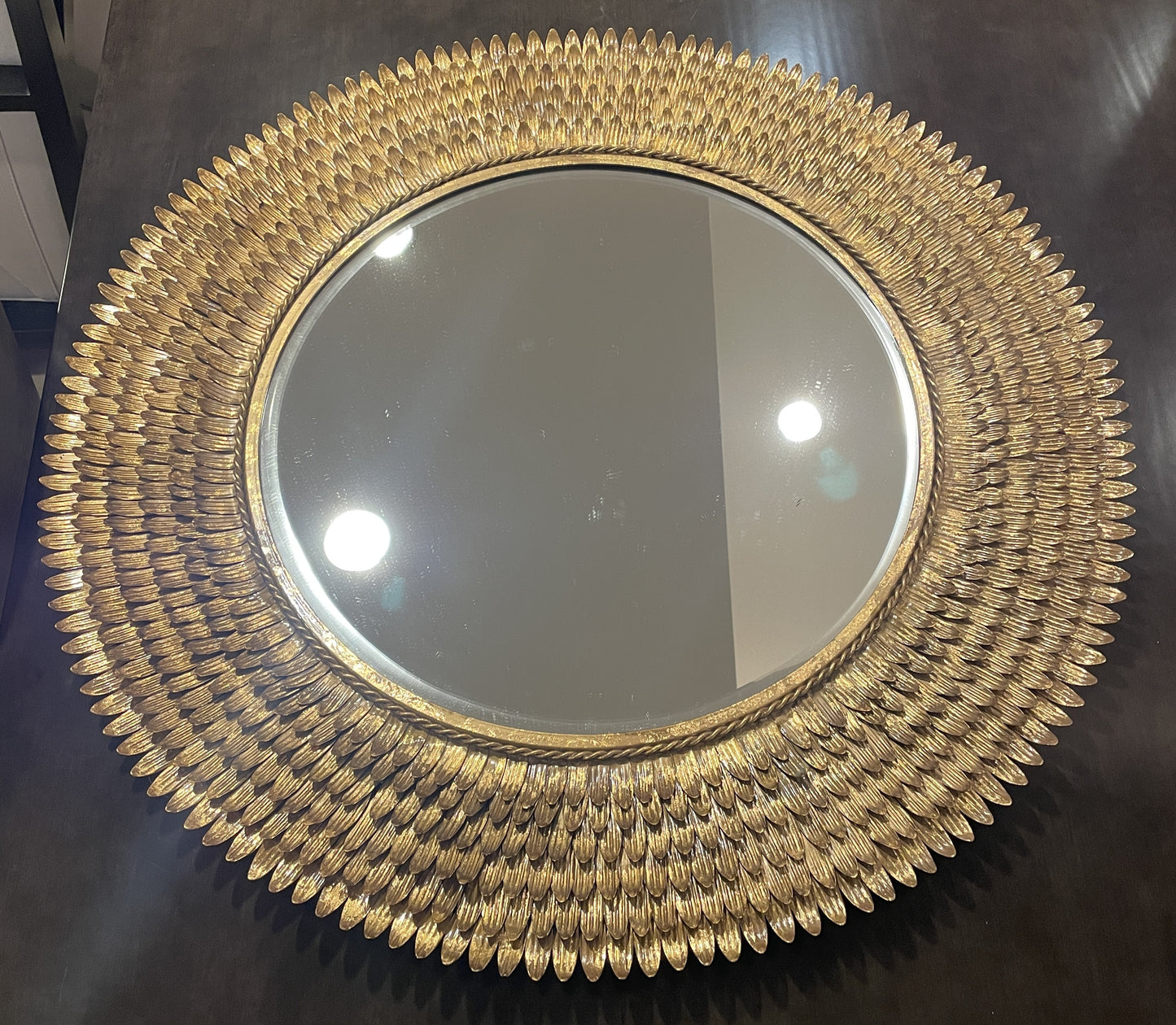 Regina Andrew Bronze "Petal" Mirror (0IV00I)