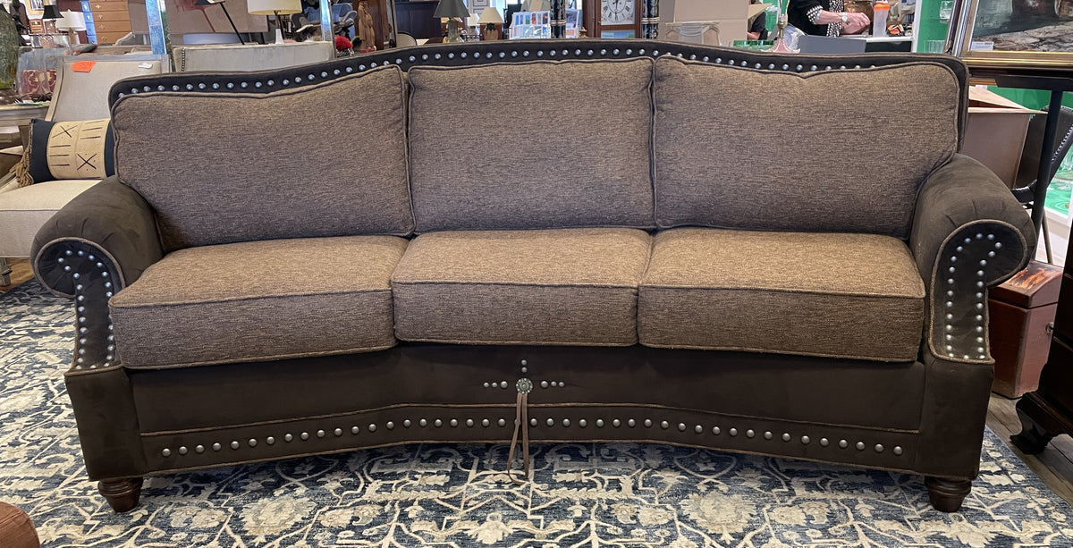 Black Forest Decor Western Elegance Conversation Sofa (0NX00S)
