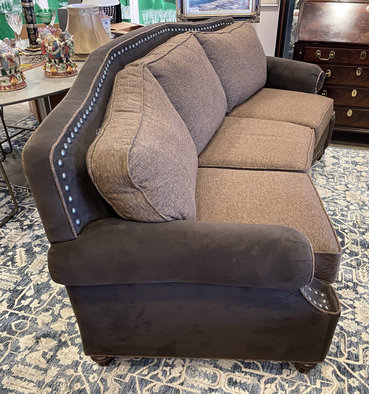 Black Forest Decor Western Elegance Conversation Sofa (0NX00S)