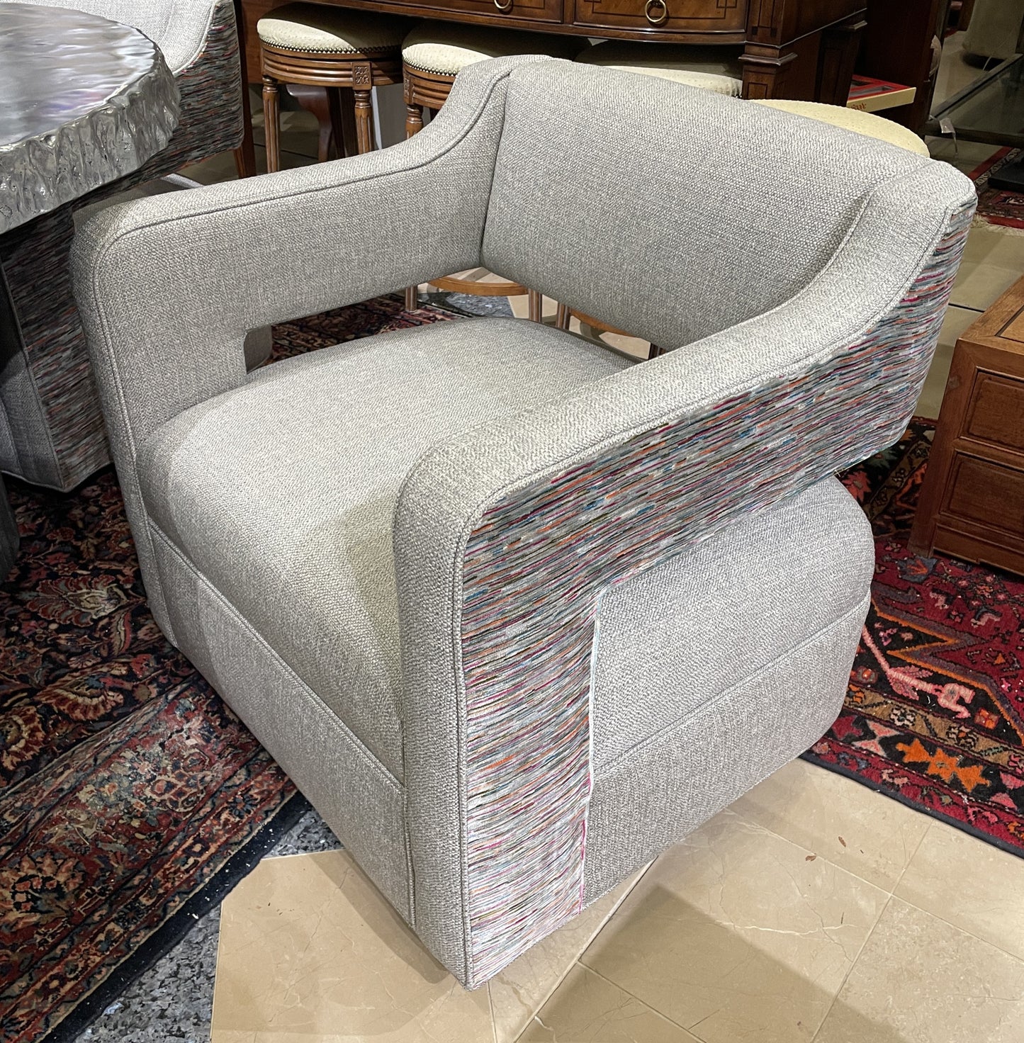 Sam Moore "Moani" Swivel Chair (Four available) (0IV00Z)