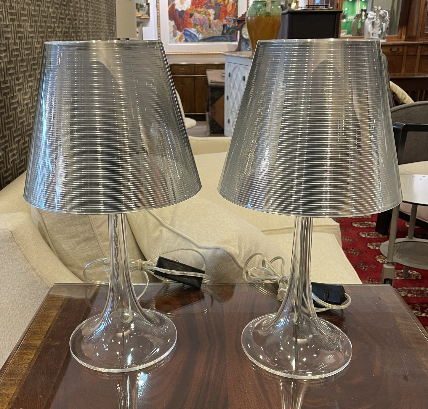 Starck FLOS Table Lamps, a pair (0MM005)
