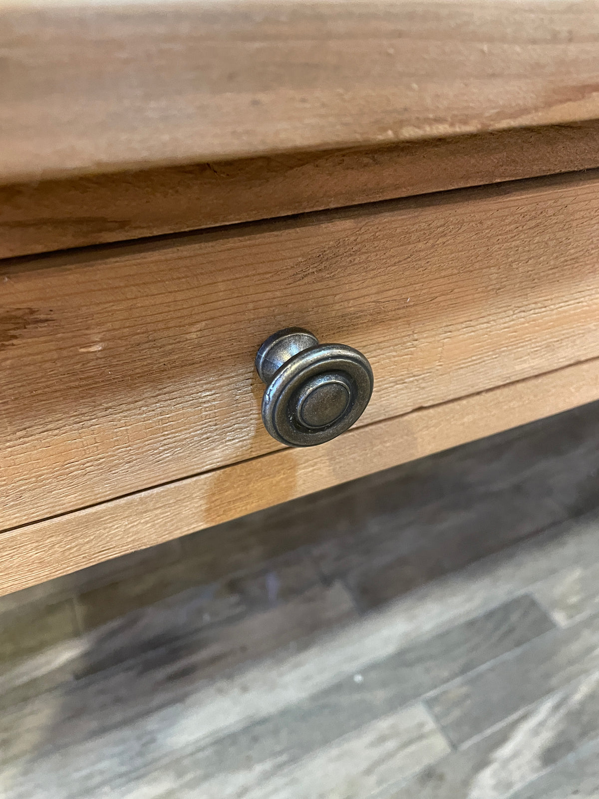 Restoration Hardware Reclaimed Barnwood Console, AS IS (01D03X)