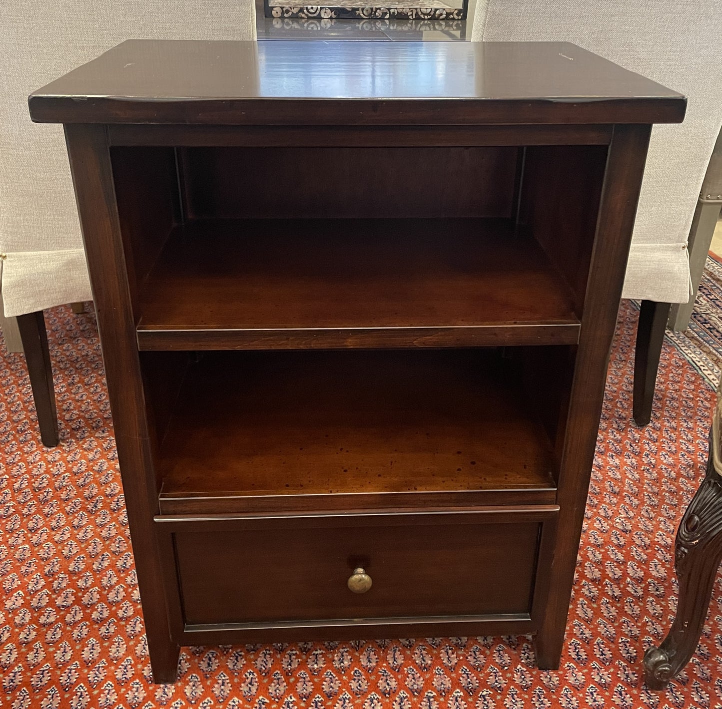 Small Console Bookcase With Drawer, AS IS (0MM007)