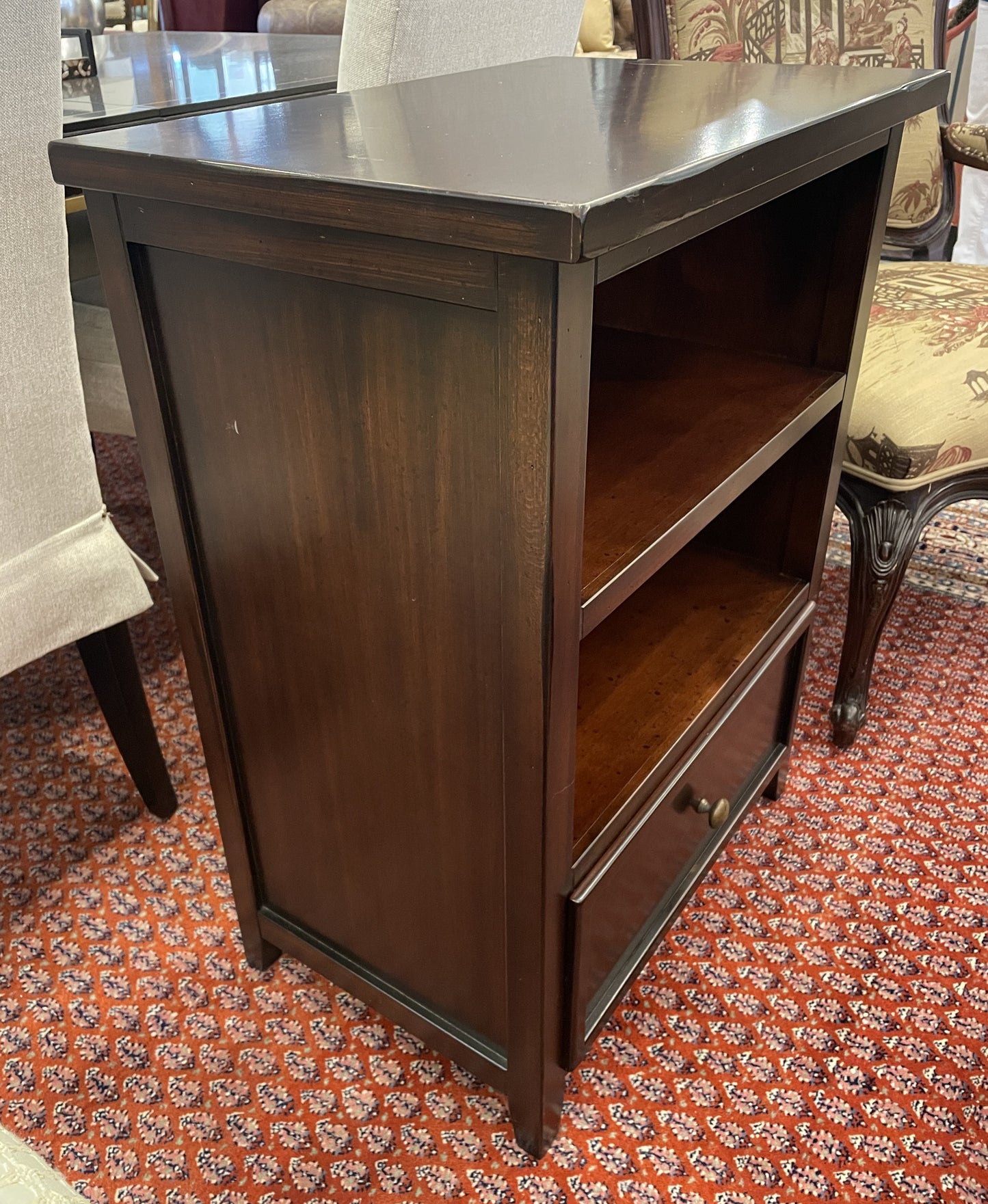 Small Console Bookcase With Drawer, AS IS (0MM007)