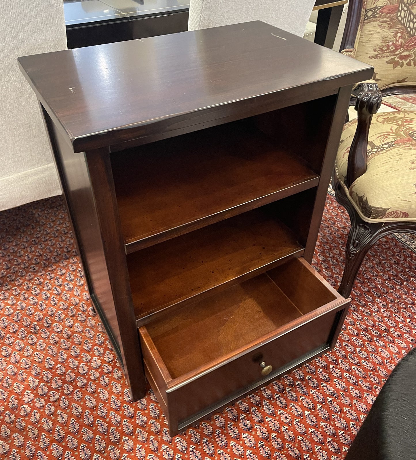 Small Console Bookcase With Drawer, AS IS (0MM007)